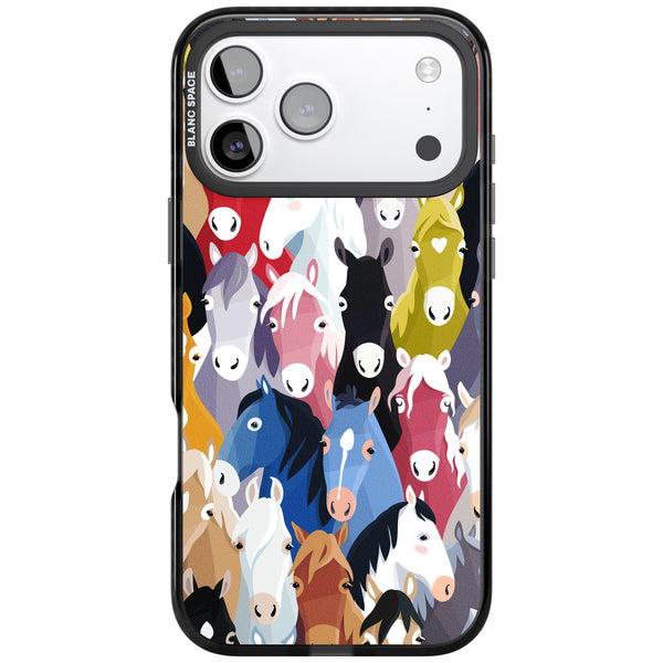 Colourful Horse Pattern