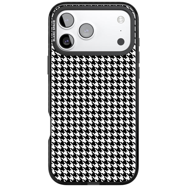Black Houndstooth Pattern
