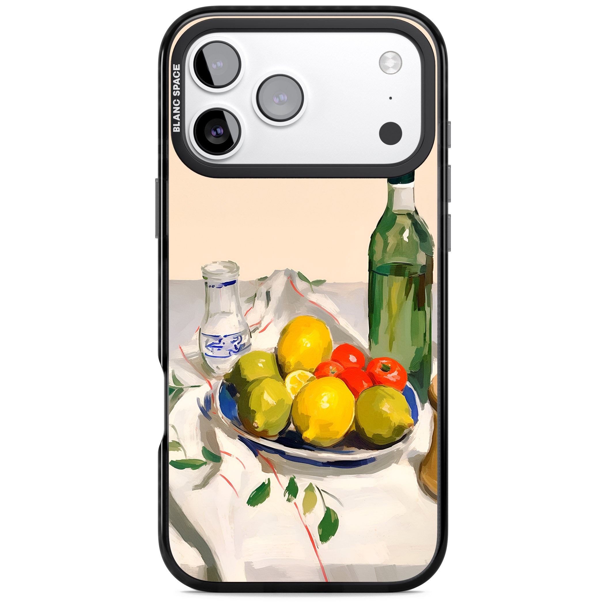 Mediterranean Fruit Salad iPhone 17 Pro Impact Black Phone Case