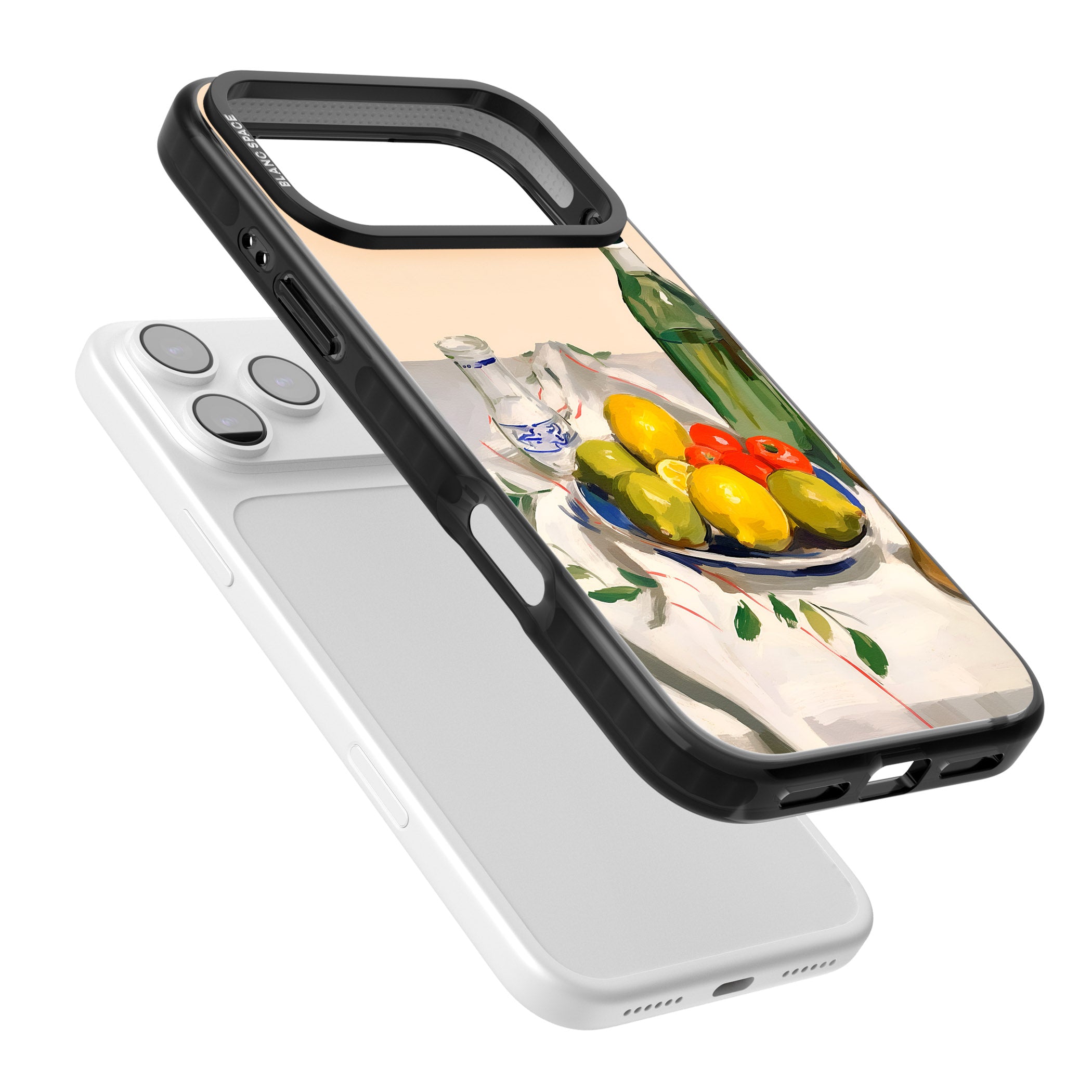 Mediterranean Fruit Salad iPhone 17 Pro Impact Black Phone Case Colours