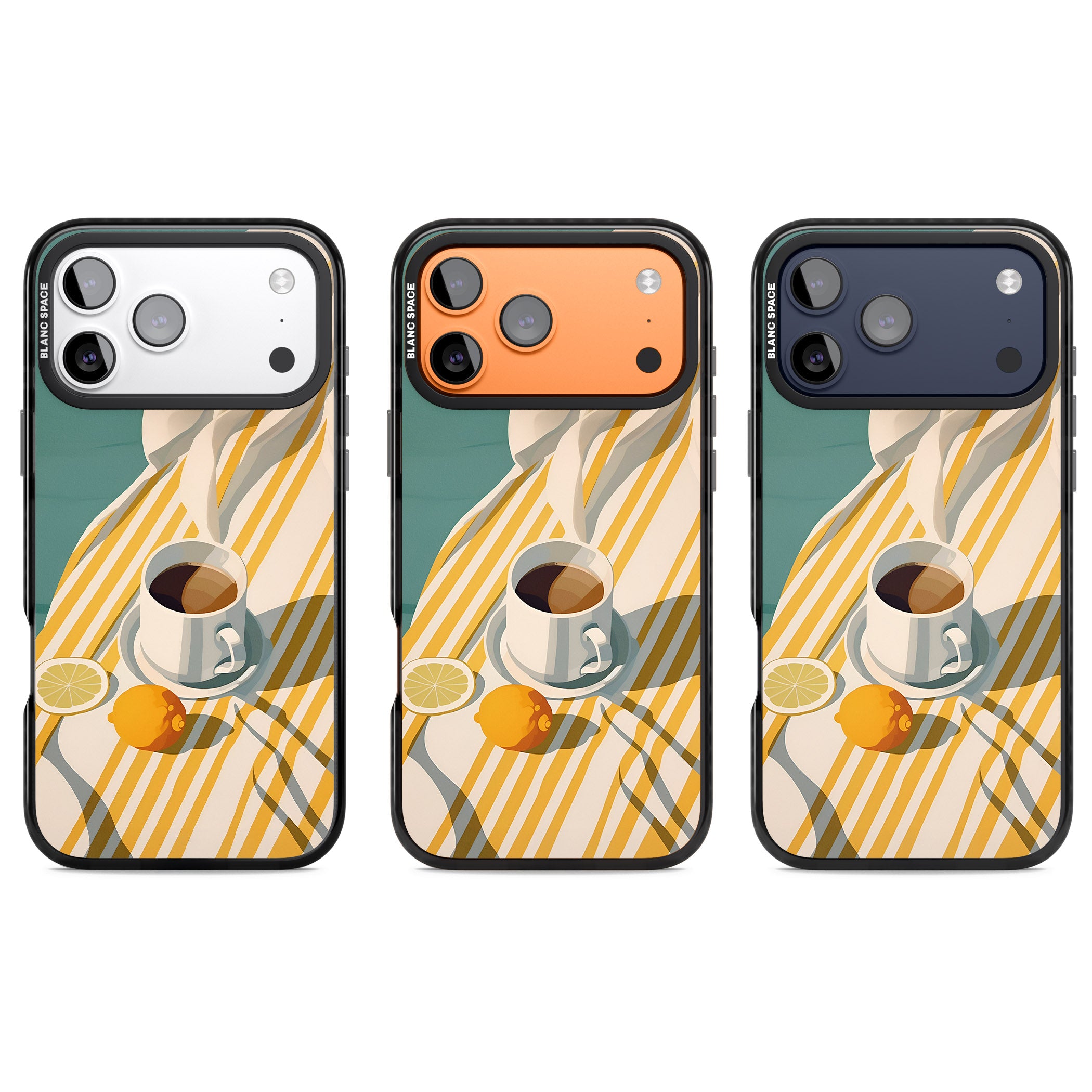Morning Picnic iPhone 17 Pro Impact Black Phone Case APT Impact Protection
