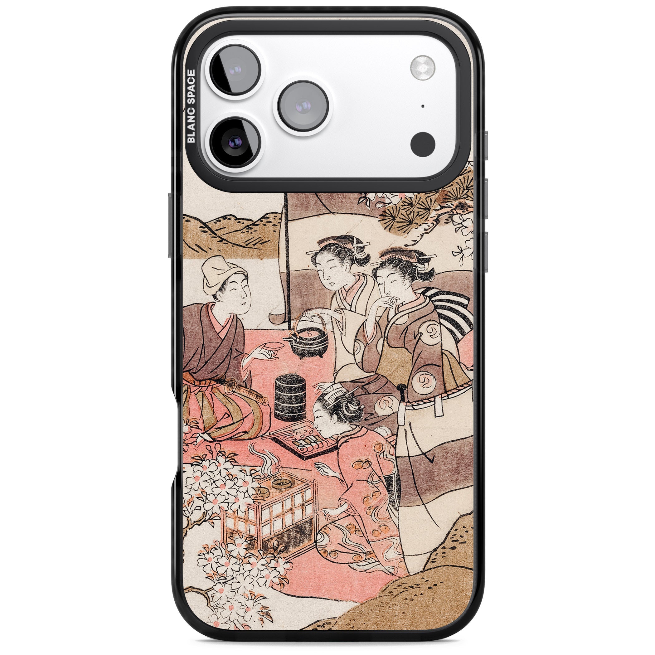 Japanese Afternoon Tea iPhone 17 Pro Impact Black Phone Case