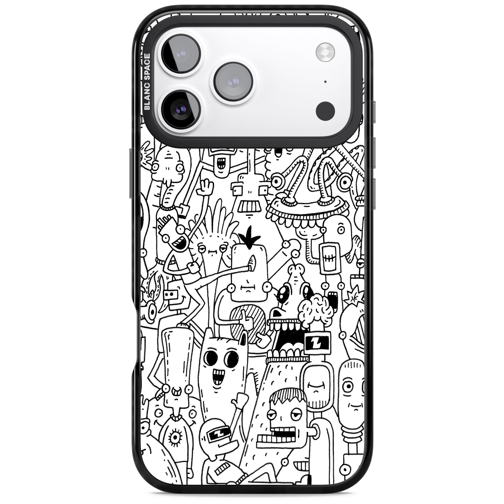 Stack Original iPhone 17 Pro Impact Black Phone Case