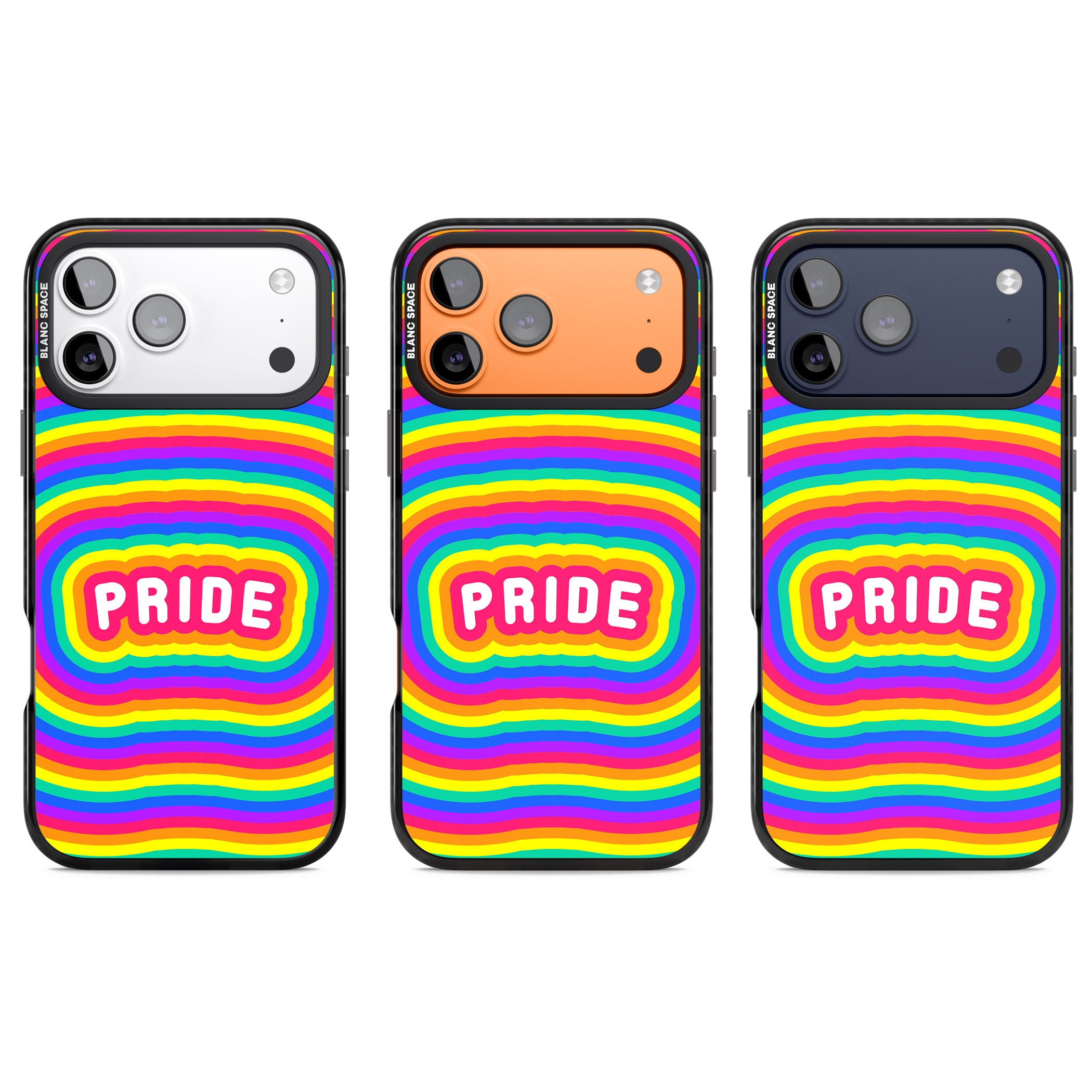 Pride iPhone 17 Pro Impact Black Phone Case APT Impact Protection