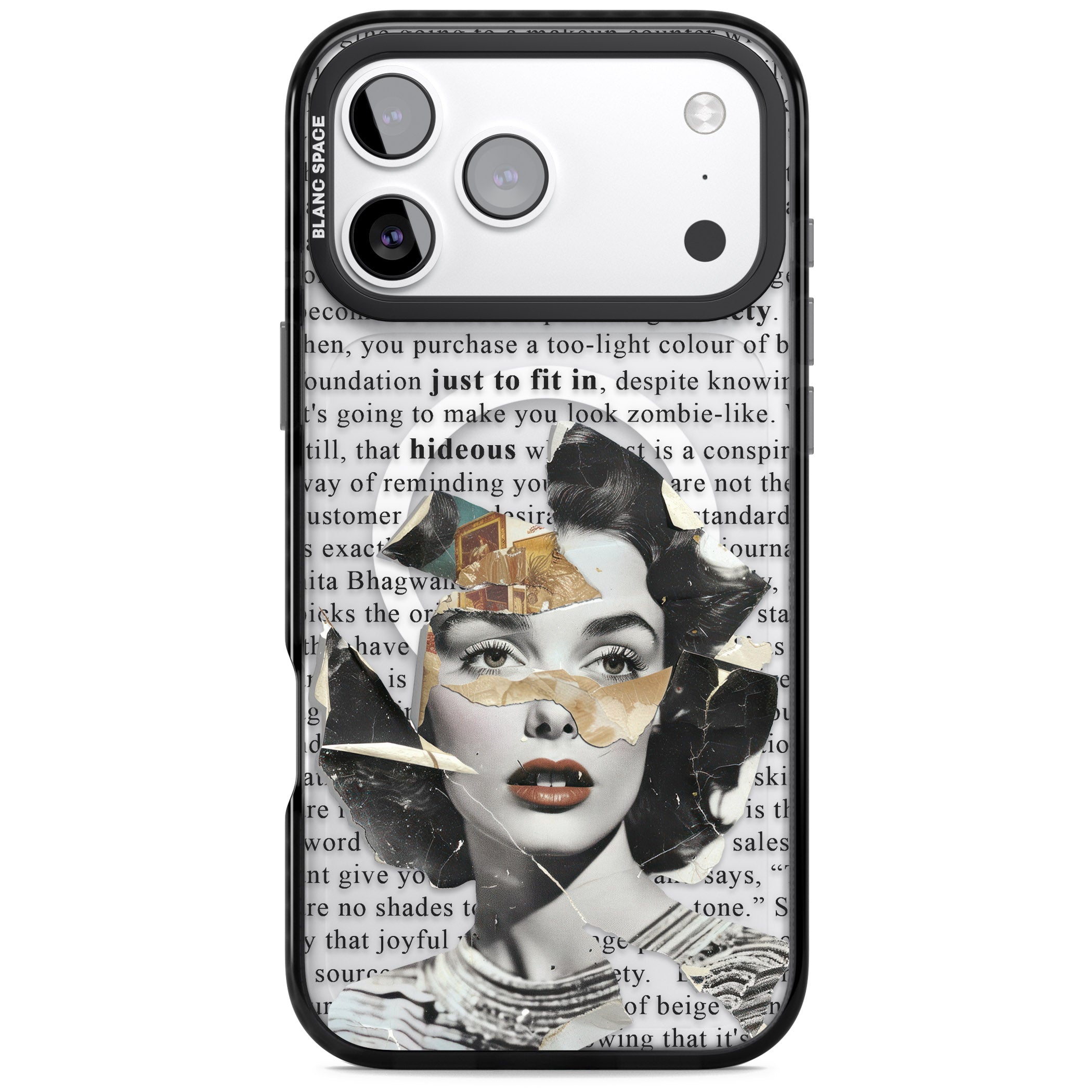 Beauty Is Within iPhone 17 Pro Impact Pro Black Phone Case