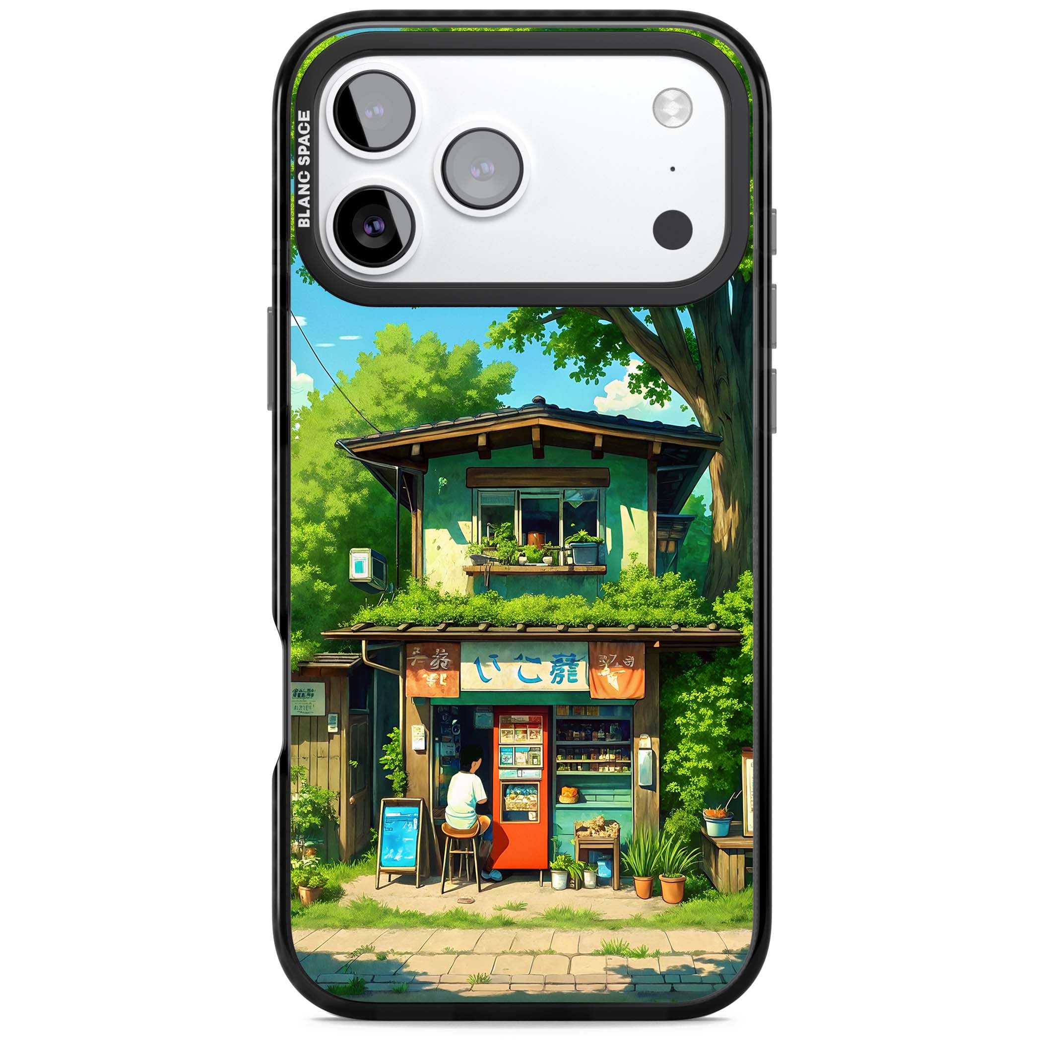 Countryside Kiosk for her iPhone case | Black Impact Magsafe case for iPhone 17 Pro, iPhone 17 Pro Max
