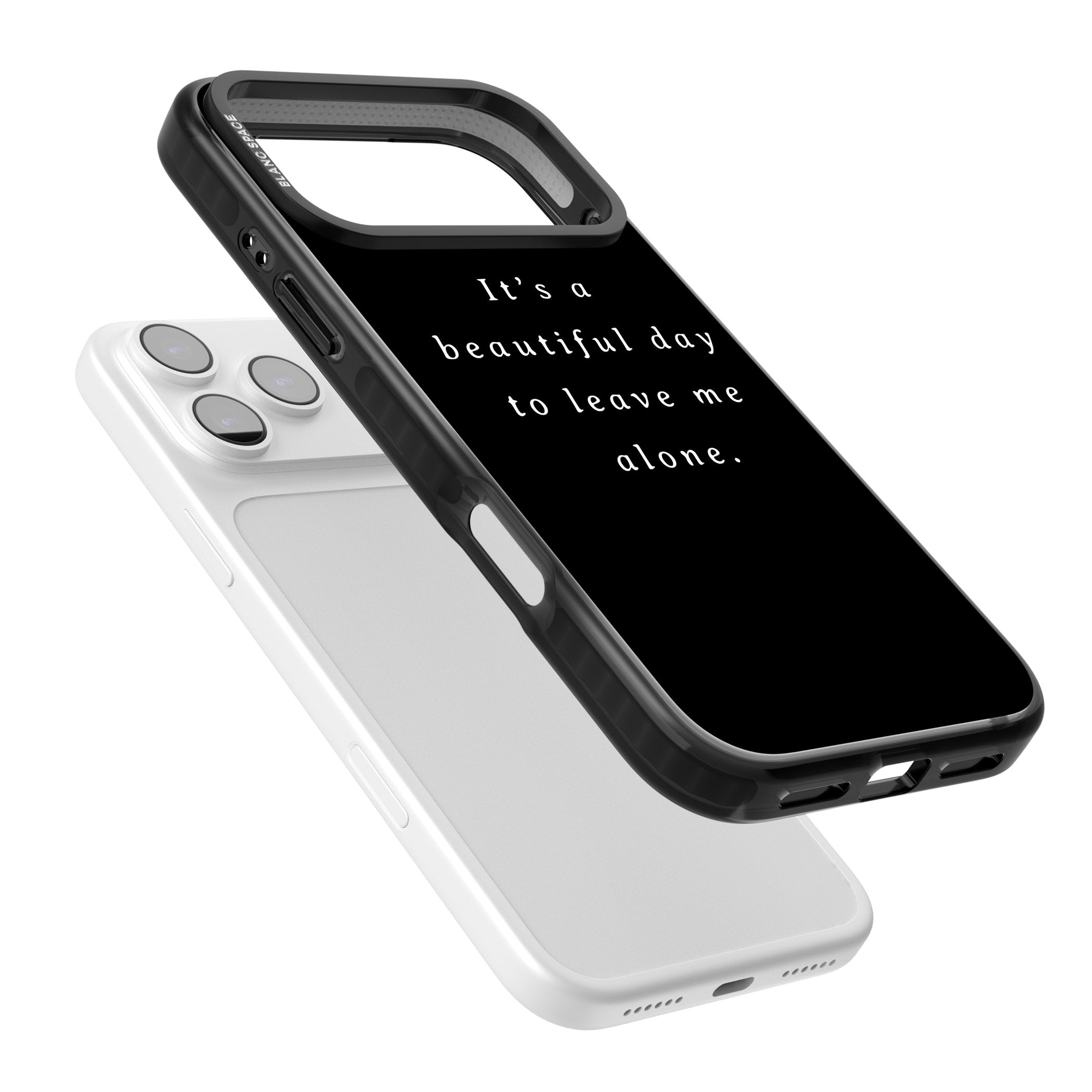 Beautiful Day Quote iPhone 17 Pro Impact Pro Black Phone Case Colours