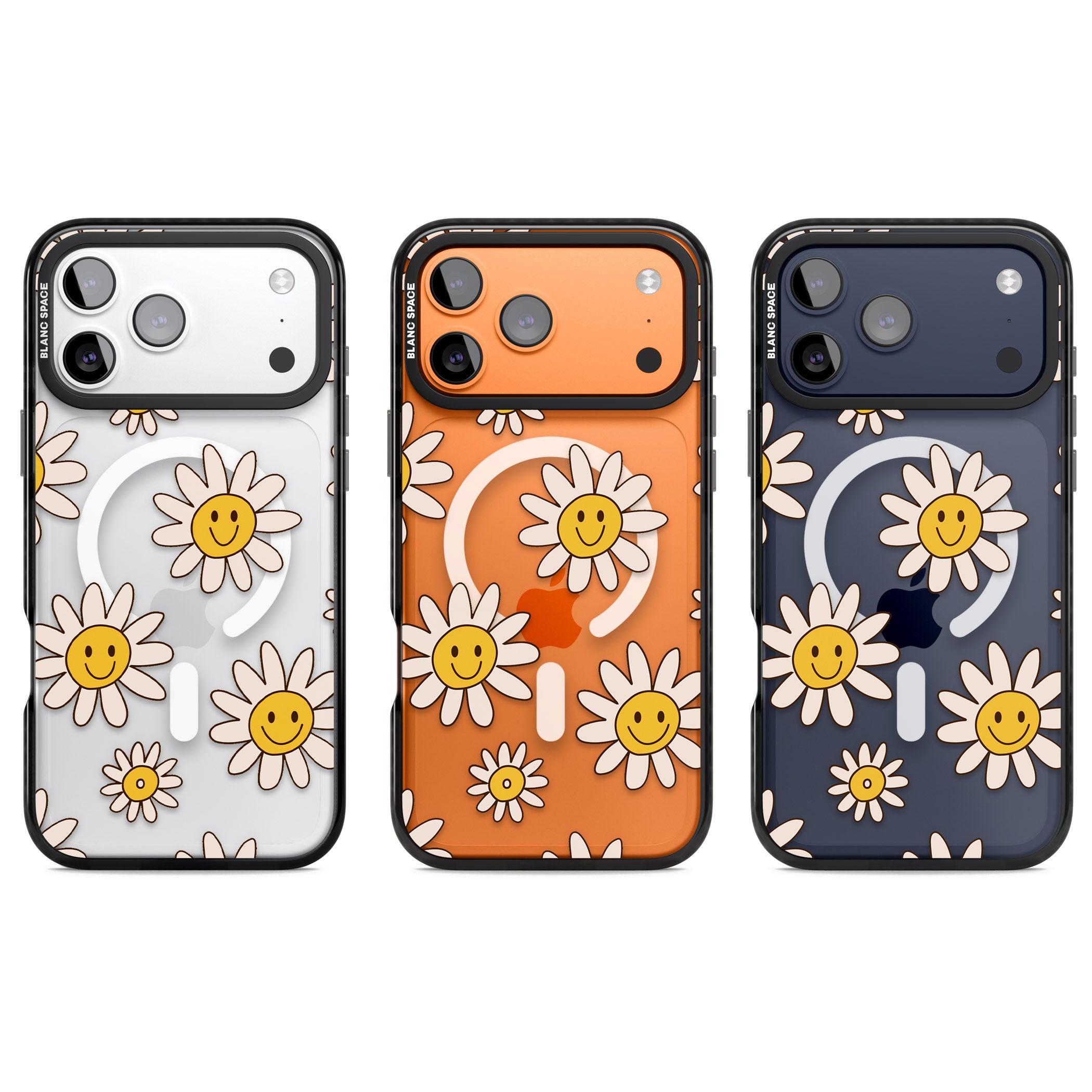 Daisy Faces iPhone 17 Pro Impact Pro Black Phone Case APT Impact Protection