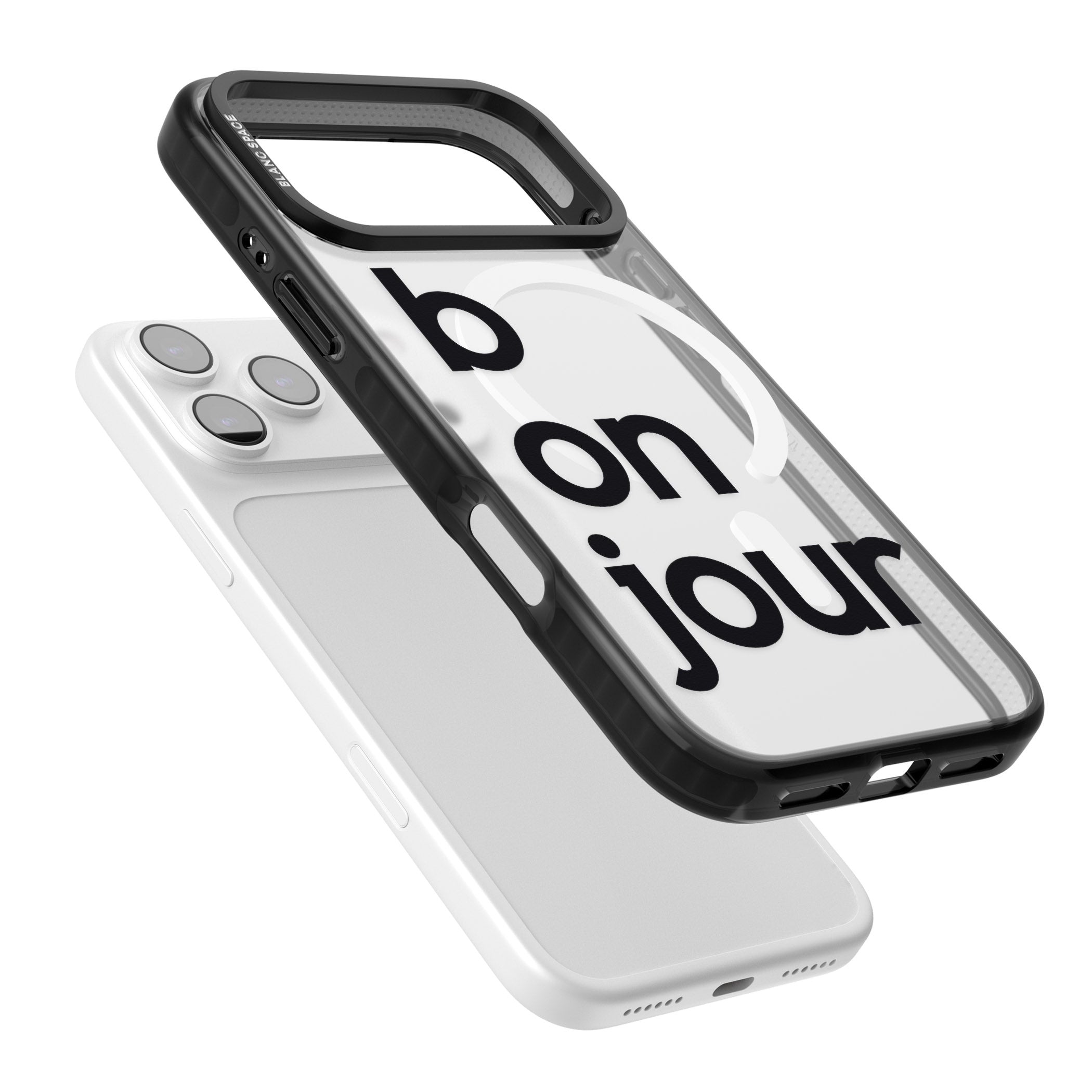 Bonjour iPhone 17 Pro Impact Pro Black Phone Case Colours