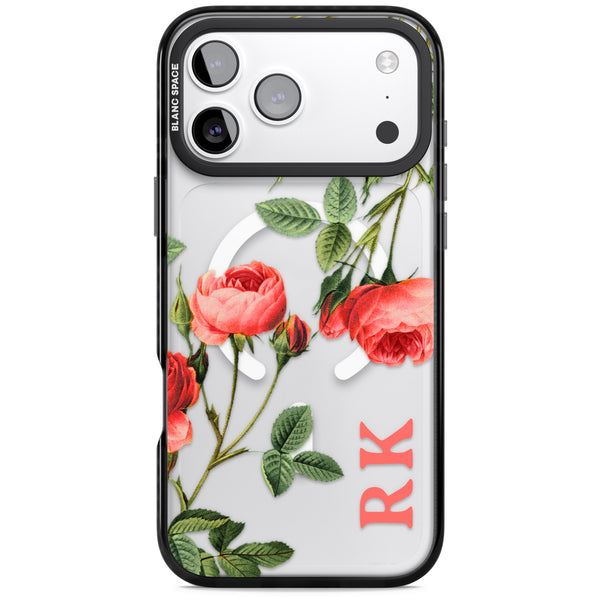 Personalised Vintage Floral Rose