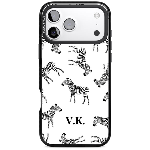 Personalised Monochrome Zebra