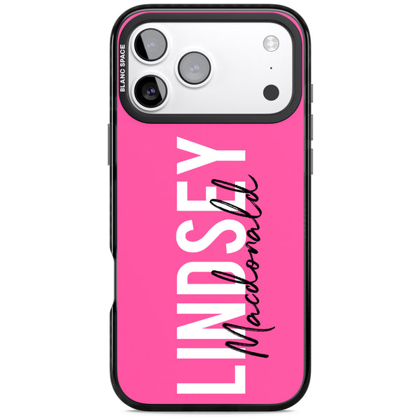Personalised Bold Name: Pink