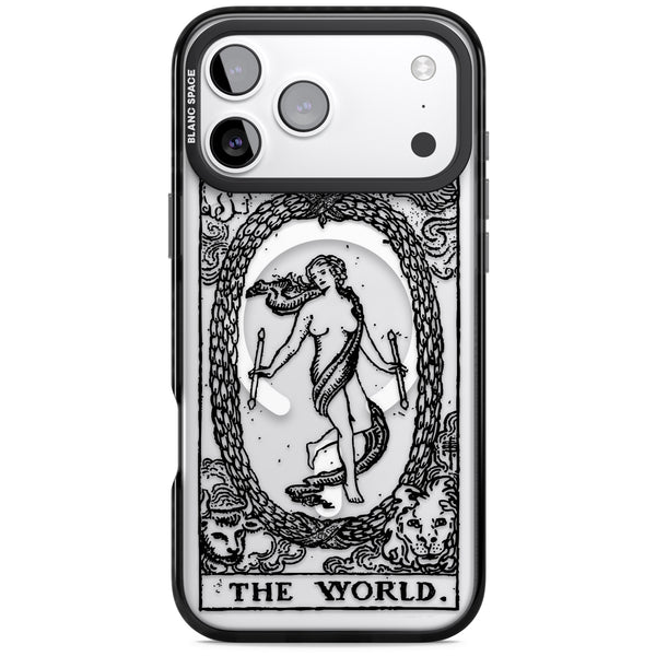 Personalised The World Tarot Card (Clear)