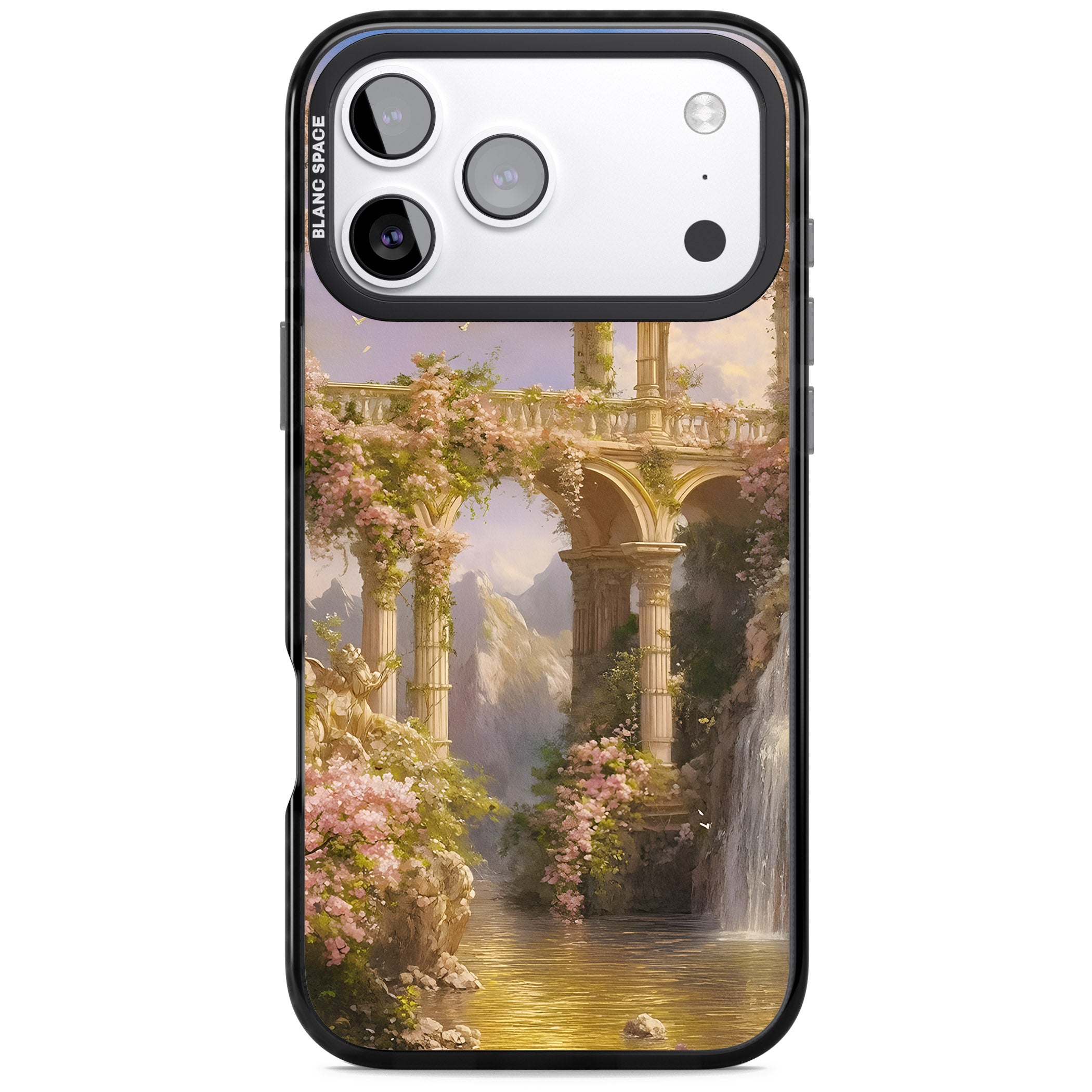 Castle River iPhone 17 Pro Impact Pro Black Phone Case