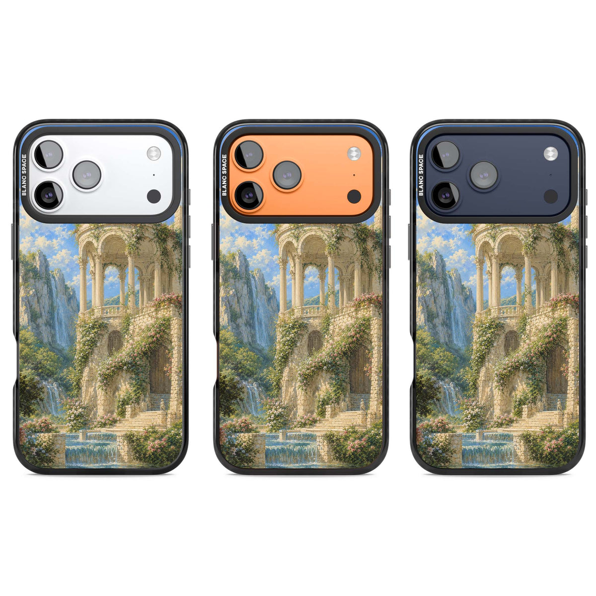 Palace Pavilion fairycore iPhone case | Black Impact Magsafe case for iPhone 17 Pro, iPhone 17 Pro Max