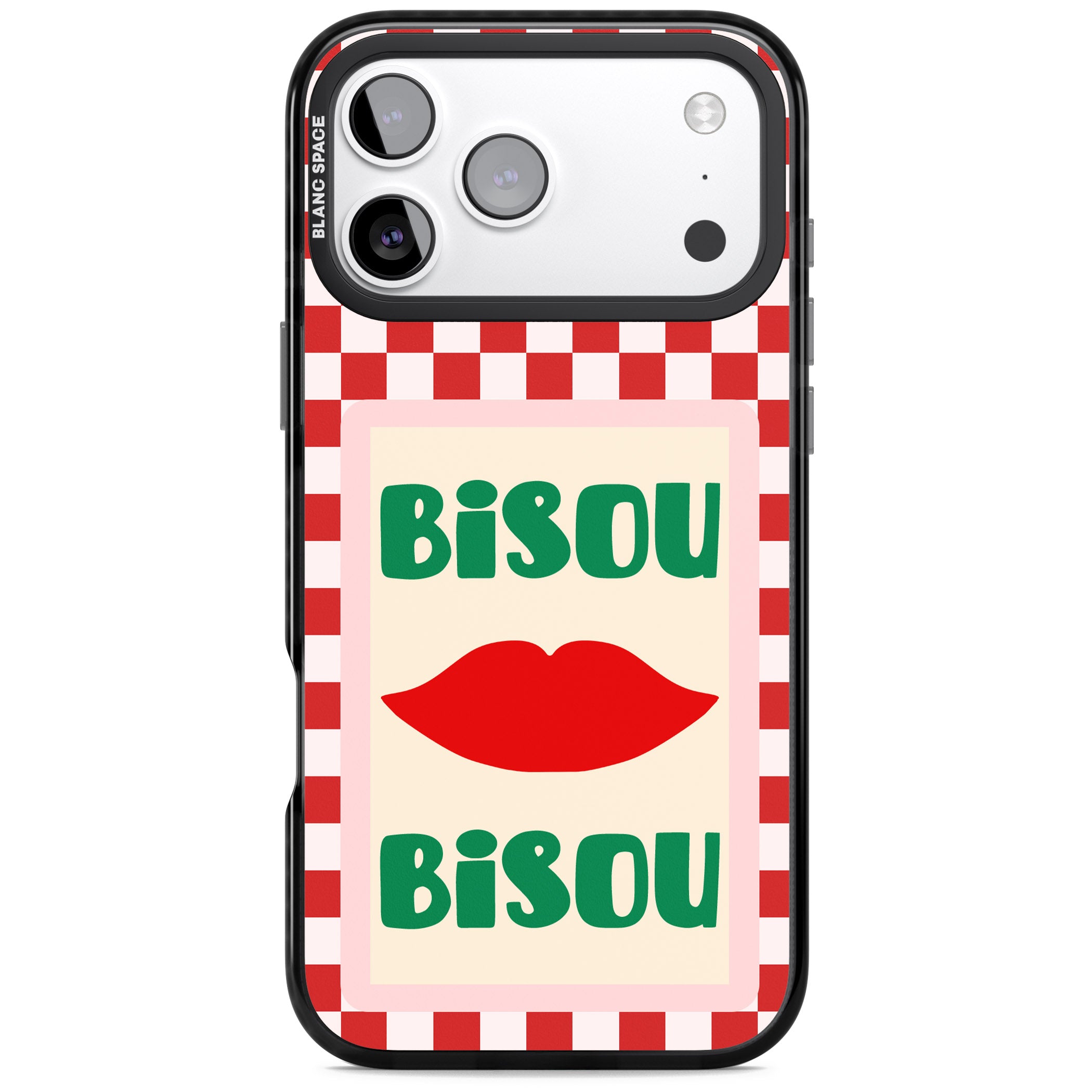 Bisou iPhone 17 Pro Impact Pro Black Phone Case