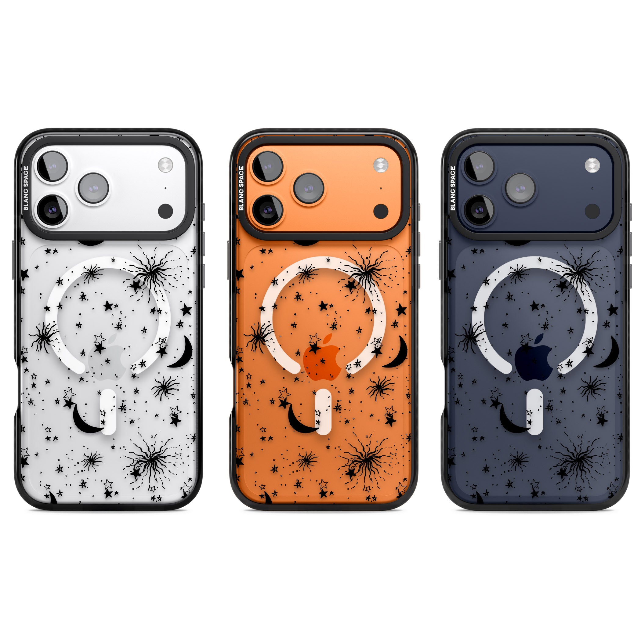 Celestial Night iPhone 17 Pro Impact Pro Black Phone Case APT Impact Protection