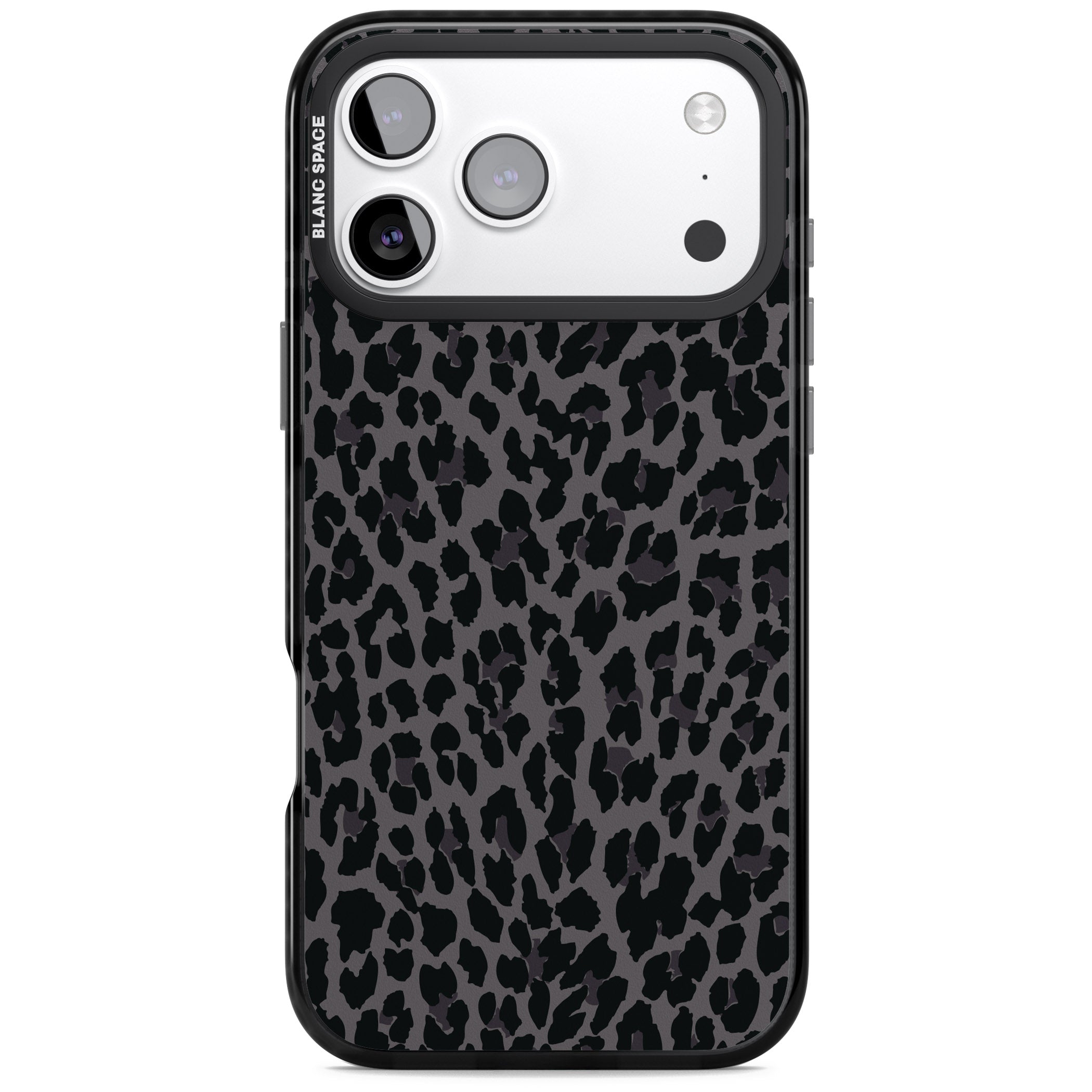 Dark Animal Print iPhone 17 Pro Impact Pro Black Phone Case