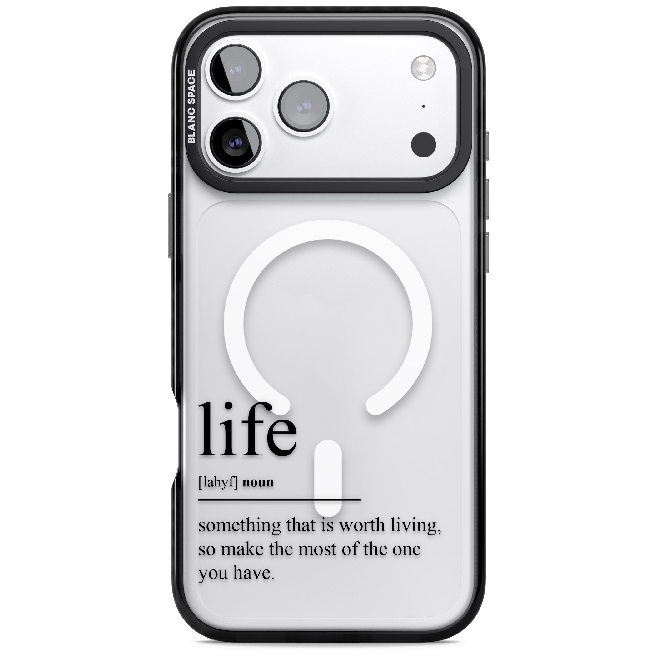 Life iPhone 17 Pro Impact Pro Black Phone Case