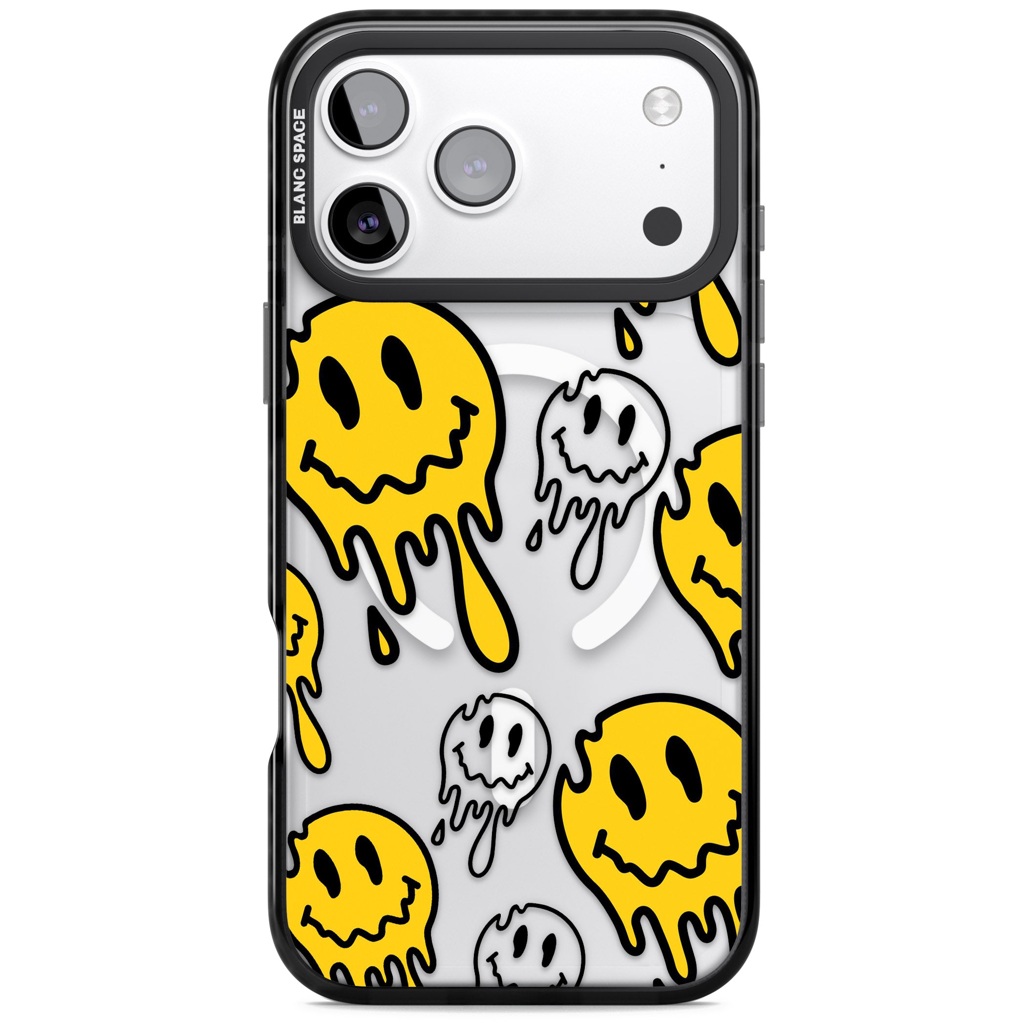 Face Melt iPhone 17 Pro Impact Pro Black Phone Case
