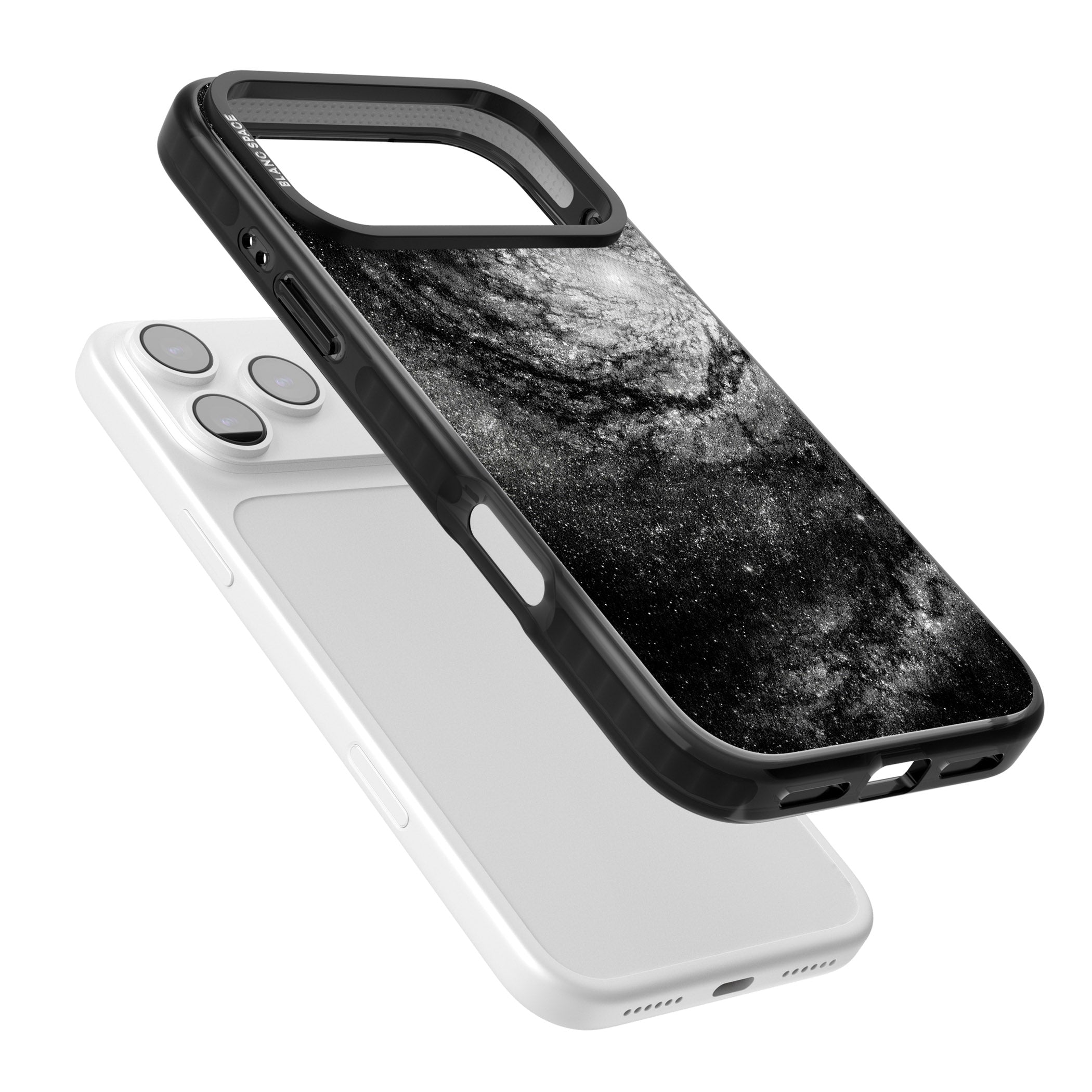 Night Sky Galaxies: Milky Way Galaxy iPhone 17 Pro Impact Pro Black Phone Case Colours