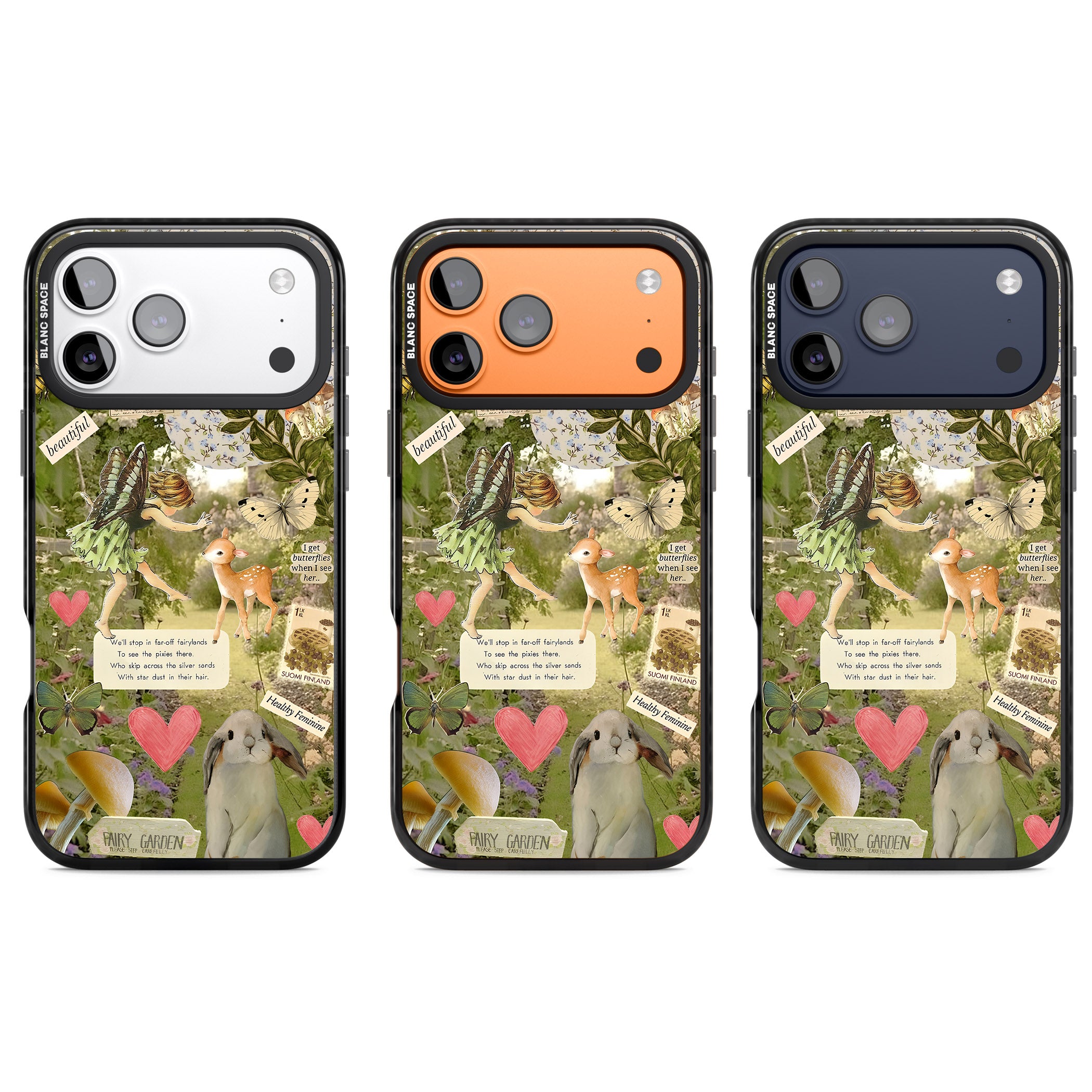 Soft Fairy iPhone 17 Pro Impact Pro Black Phone Case APT Impact Protection