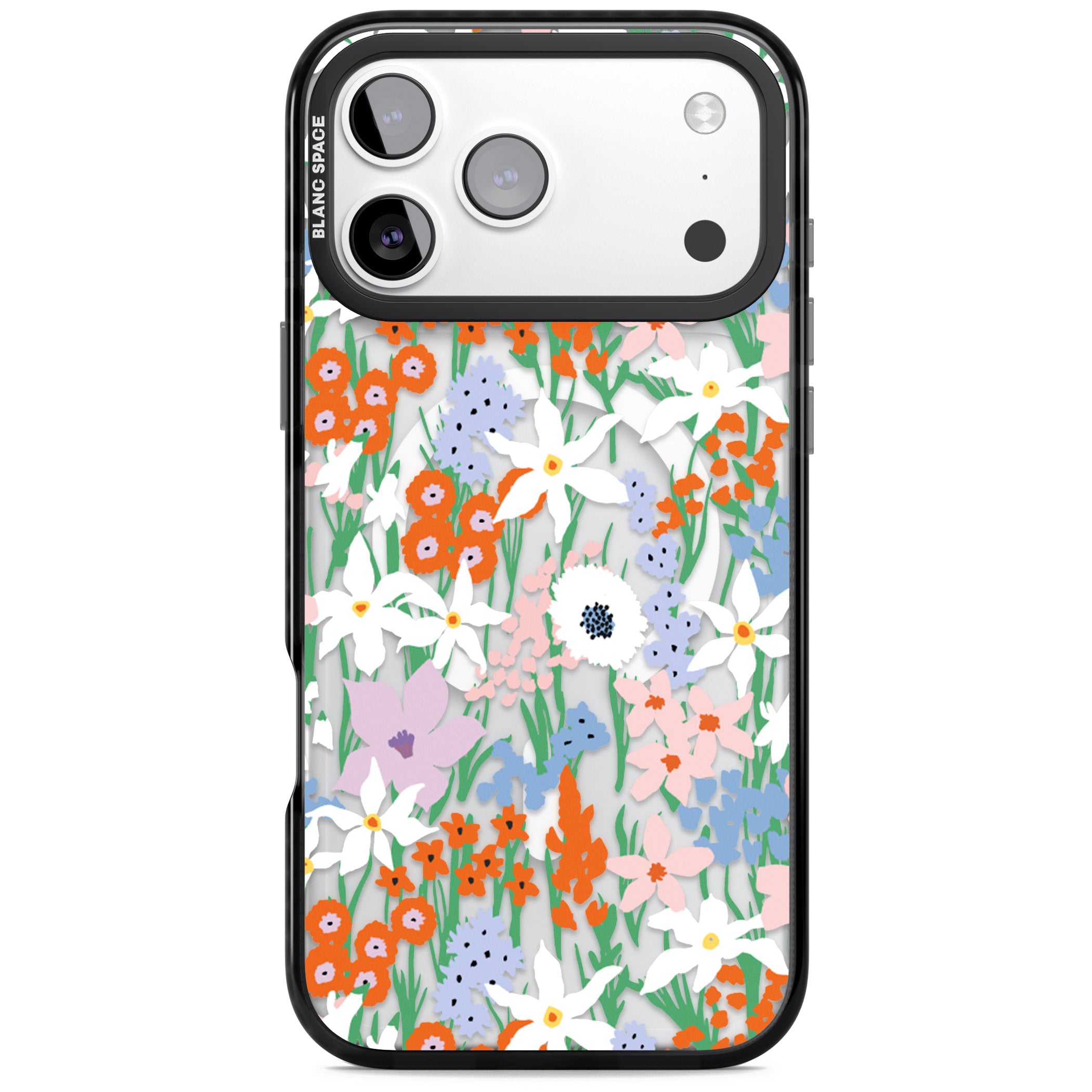 Floral Bouquet: Vibrant Blooms iPhone 17 Pro Impact Pro Black Phone Case
