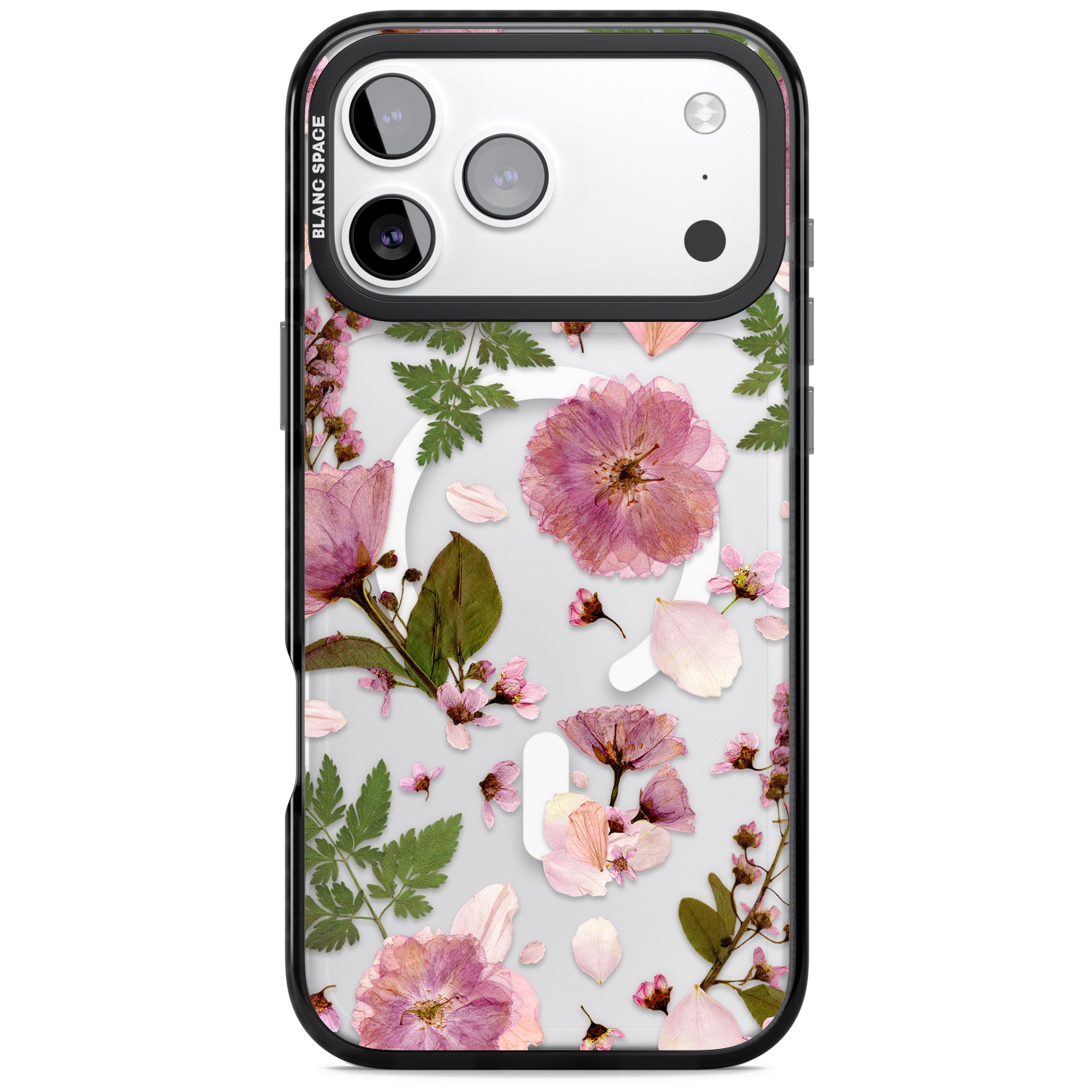 Blossom Bouquet iPhone 17 Pro Impact Pro Black Phone Case