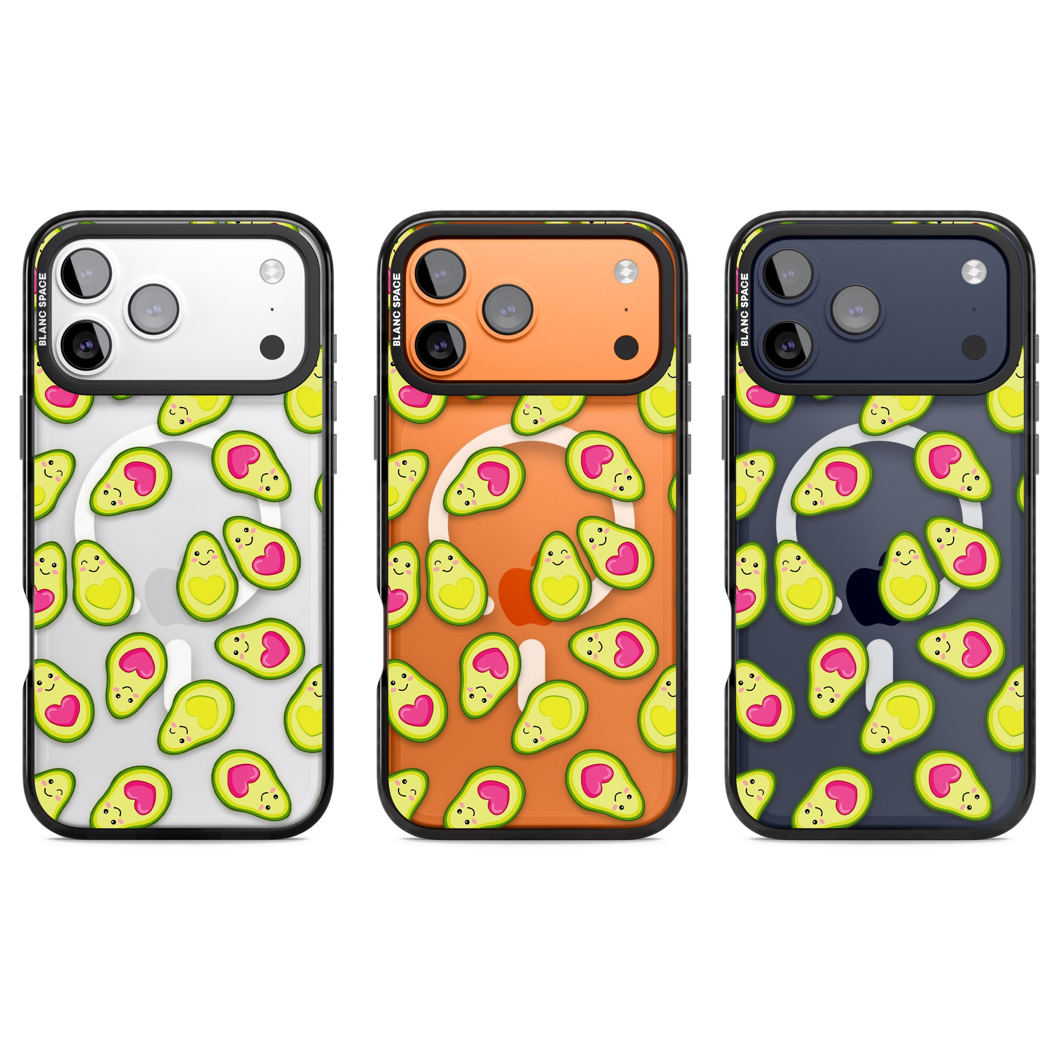 Avocado Love iPhone 17 Pro Impact Pro Black Phone Case APT Impact Protection
