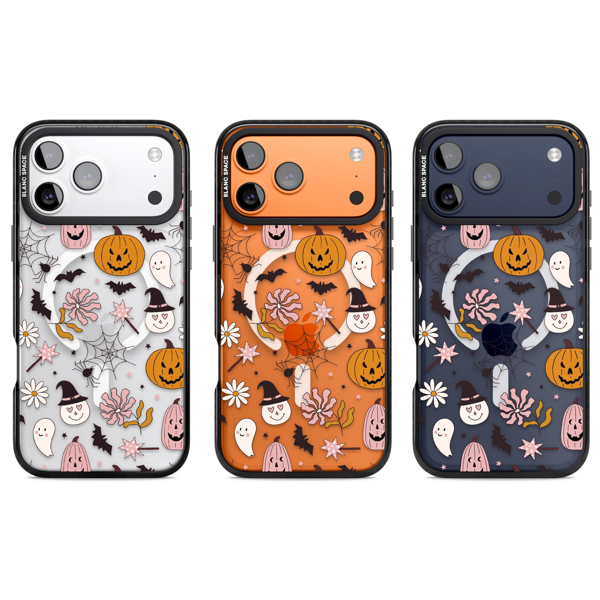 Spooky Mix iPhone 17 Pro Impact Pro Black Phone Case APT Impact Protection