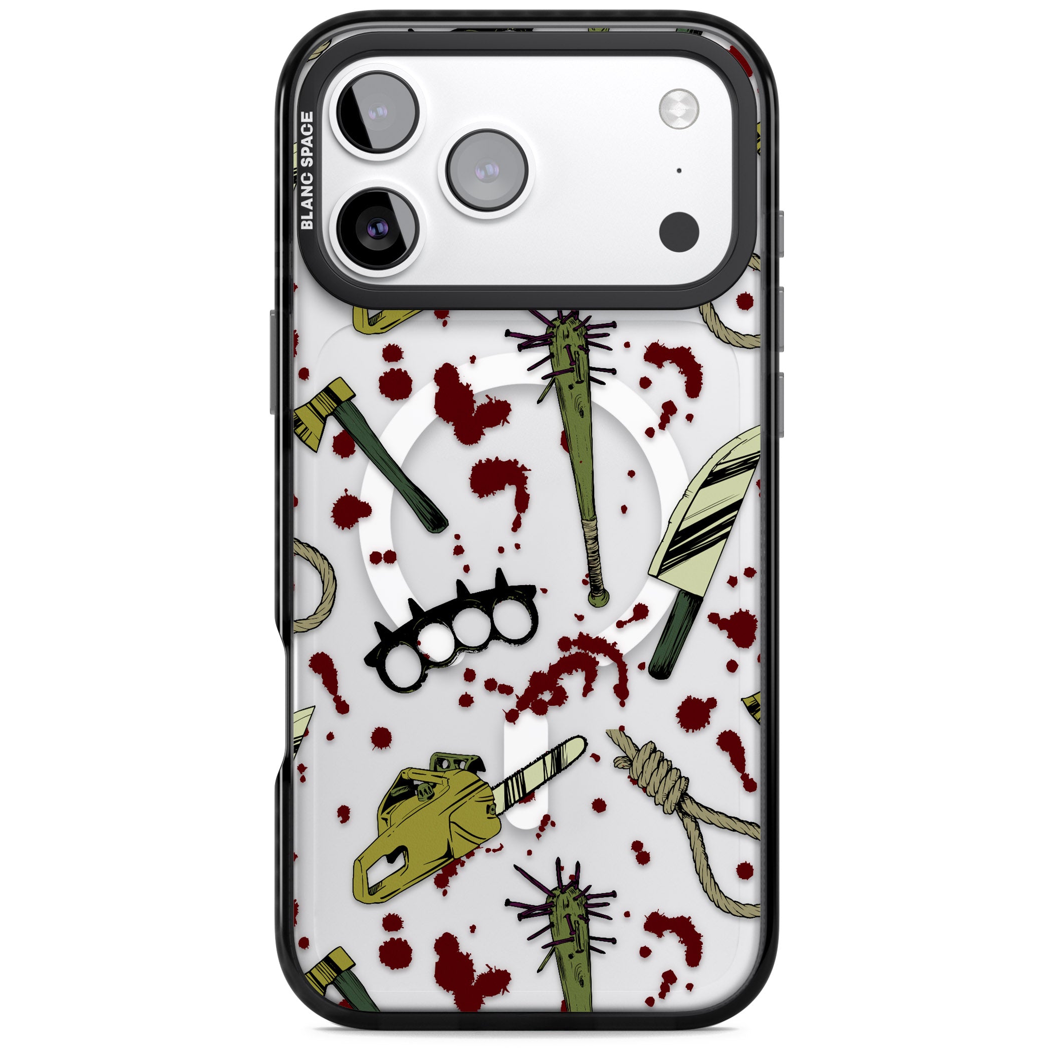 Movie Massacre iPhone 17 Pro Impact Pro Black Phone Case