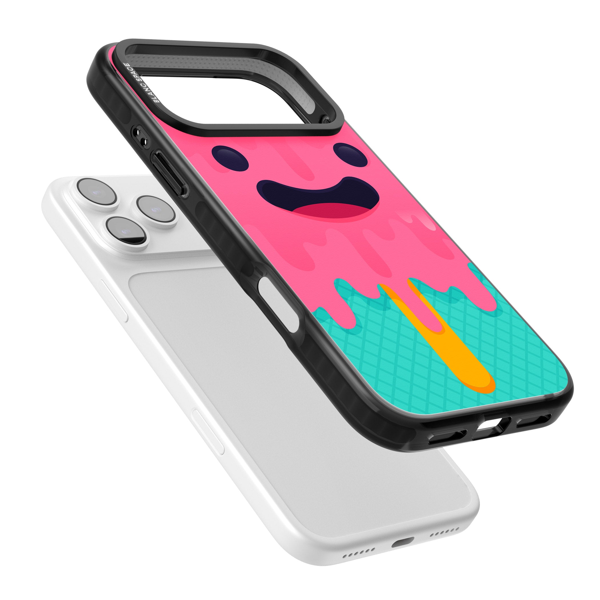 Ice Lolly iPhone 17 Pro Impact Pro Black Phone Case Colours
