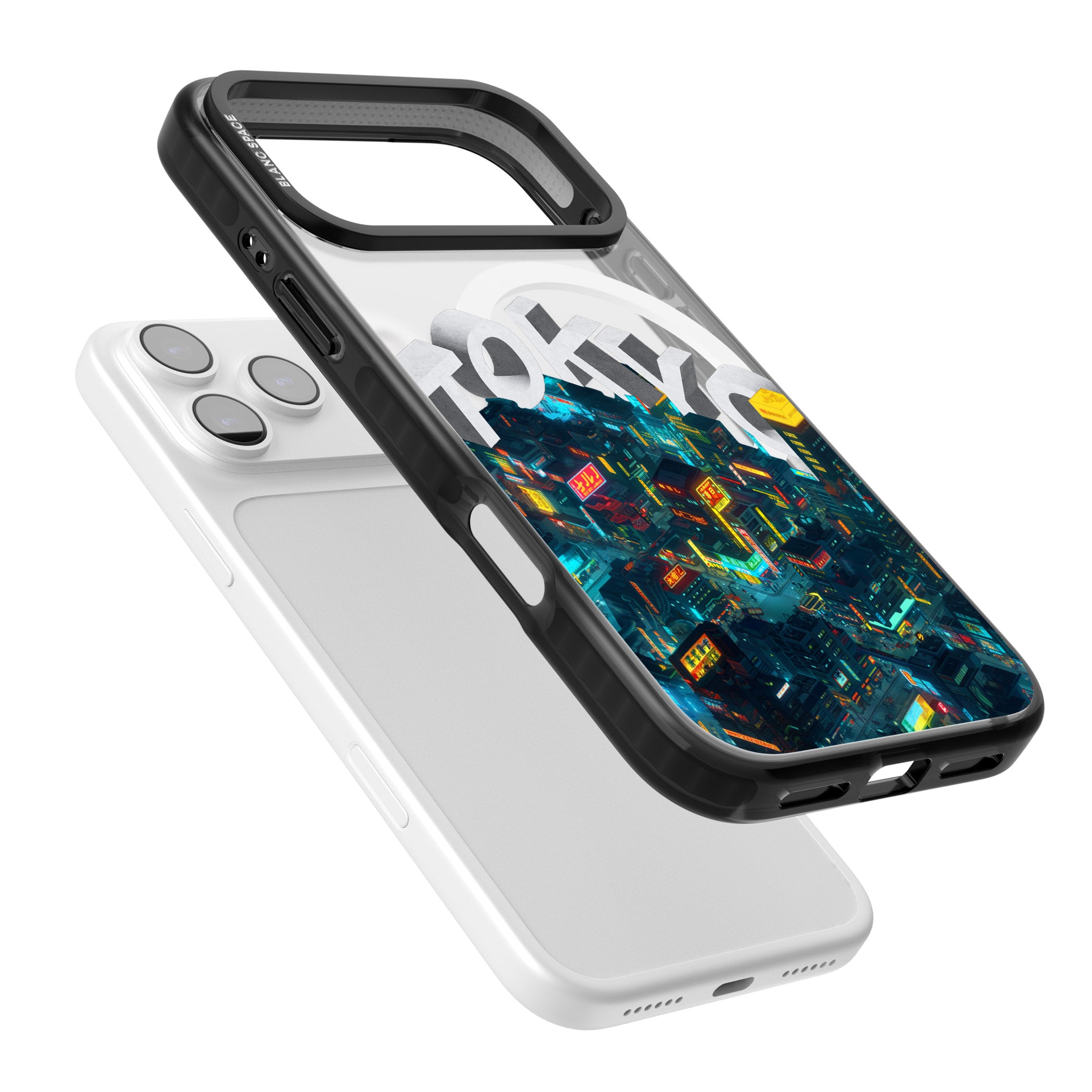 Tokyo iPhone 17 Pro Impact Pro Black Phone Case Colours