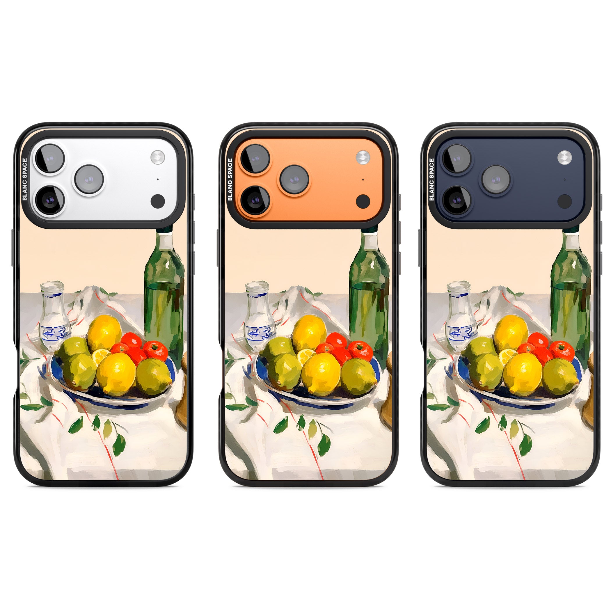 Mediterranean Fruit Salad iPhone 17 Pro Impact Pro Black Phone Case APT Impact Protection