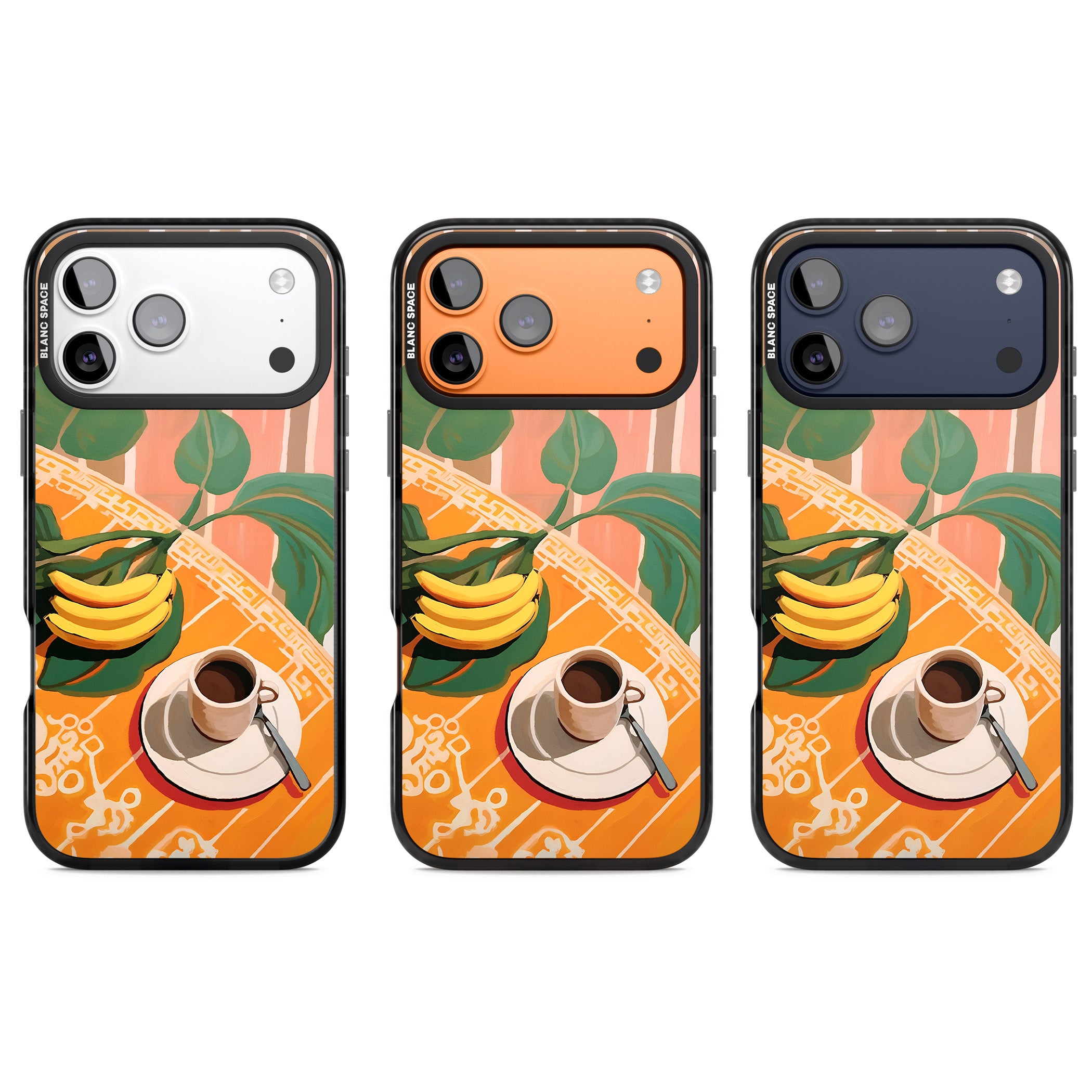 Mediterranean Breakfast iPhone 17 Pro Impact Pro Black Phone Case APT Impact Protection