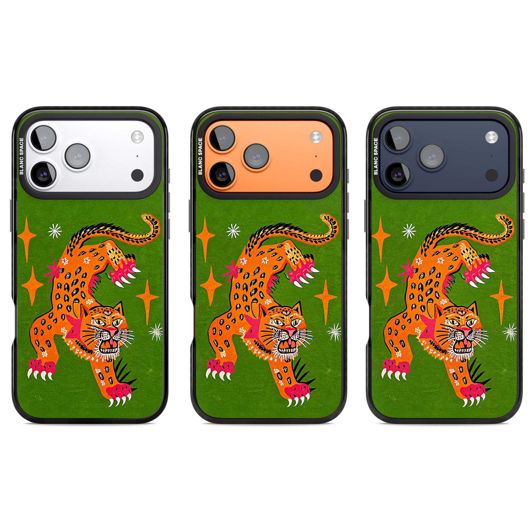 Fierce Jaguar iPhone 17 Pro Impact Pro Black Phone Case APT Impact Protection