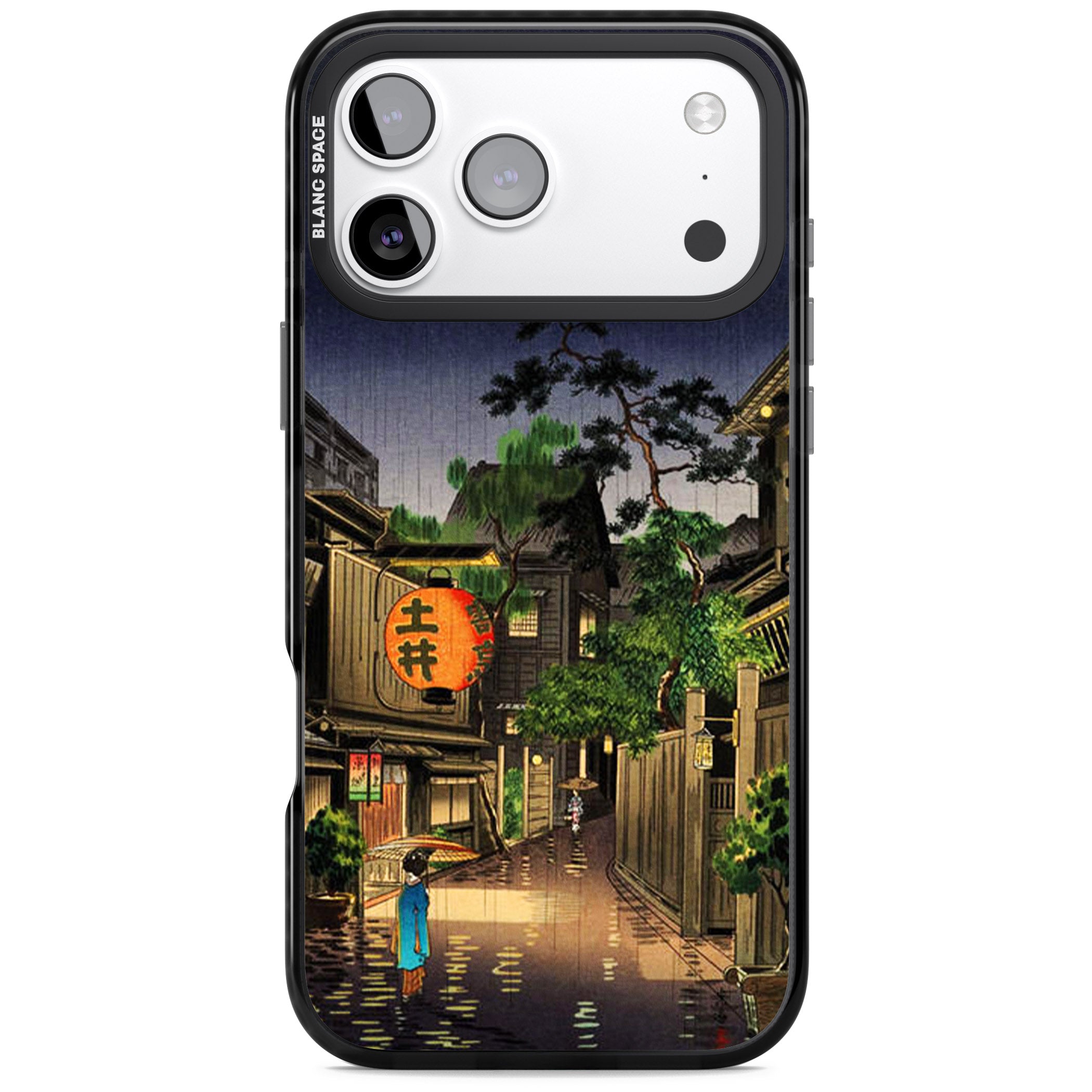 Evening In Ushigome iPhone 17 Pro Impact Pro Black Phone Case