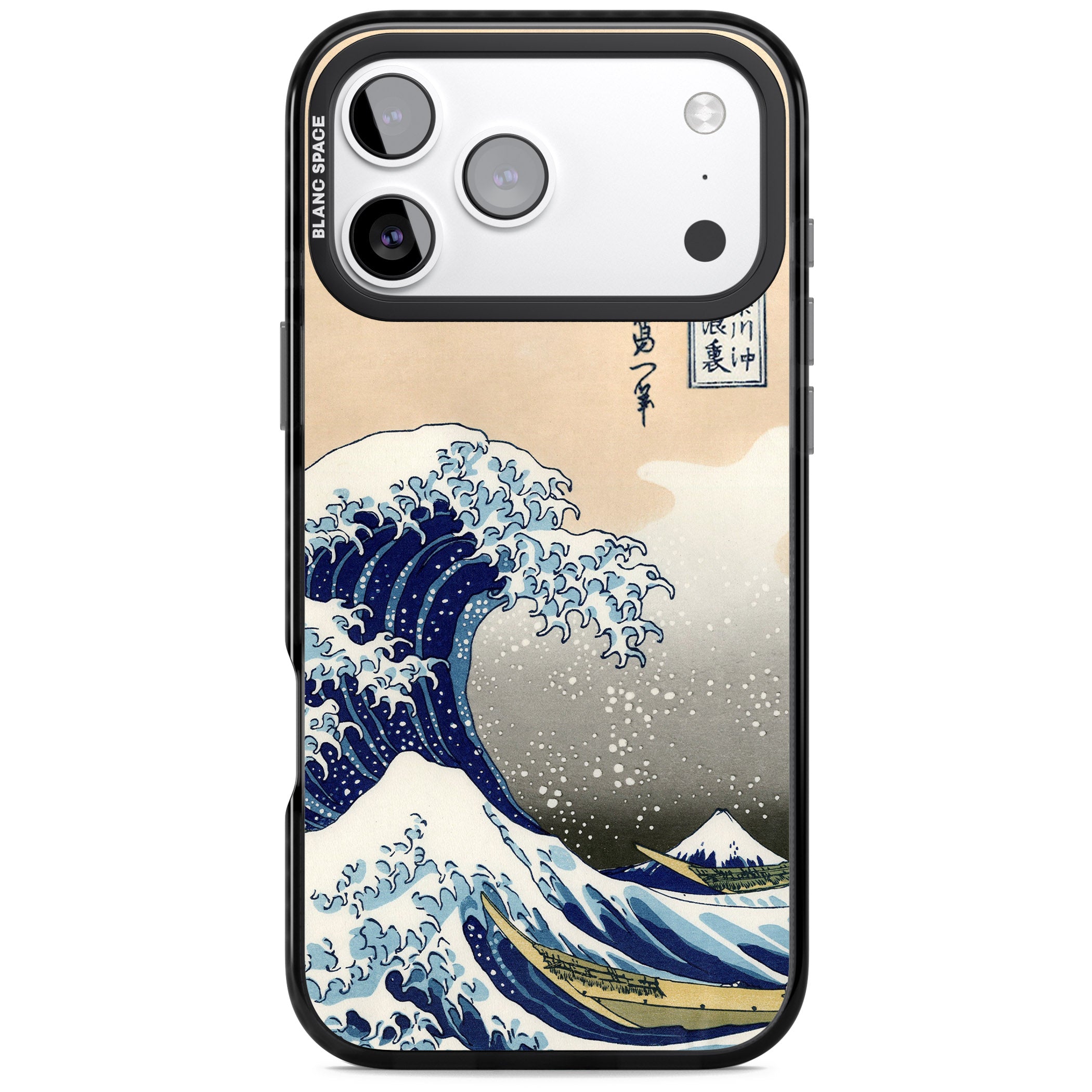 Great Wave iPhone 17 Pro Impact Pro Black Phone Case