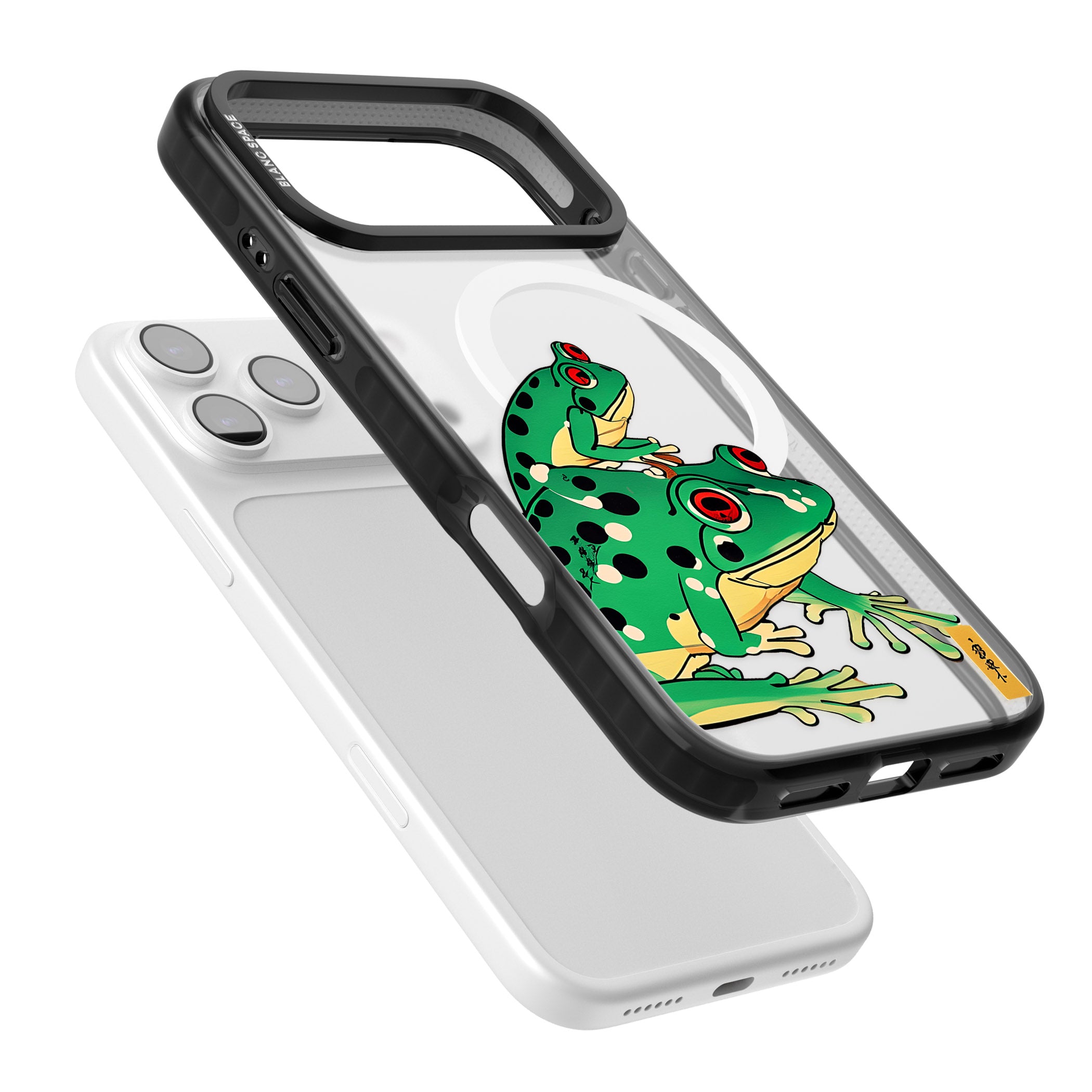 Vibrant Frog Art Phone Case for iPhone & Samsung