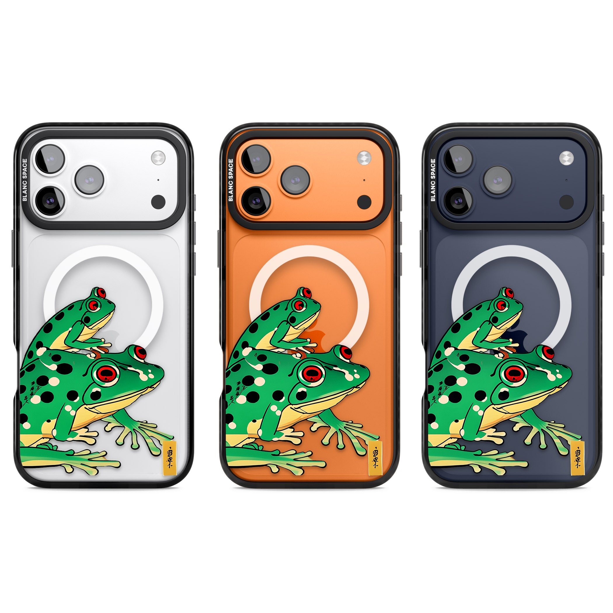 Vibrant Frog Art Phone Case for iPhone & Samsung