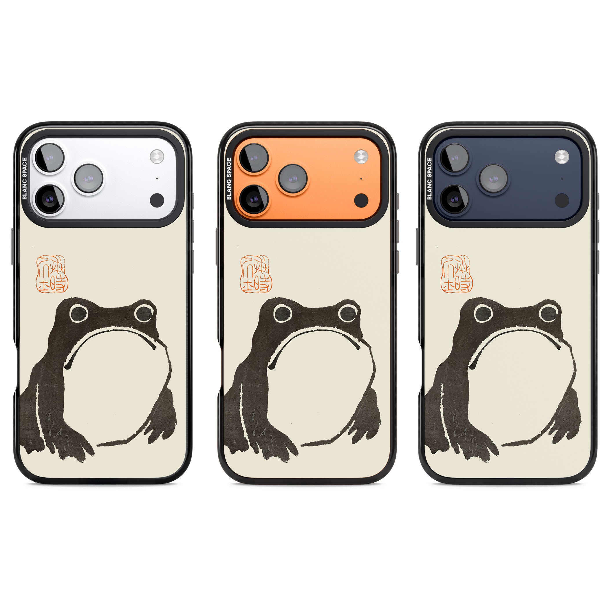 Matsumoto Hoji Frog iPhone 17 Pro Impact Pro Black Phone Case APT Impact Protection
