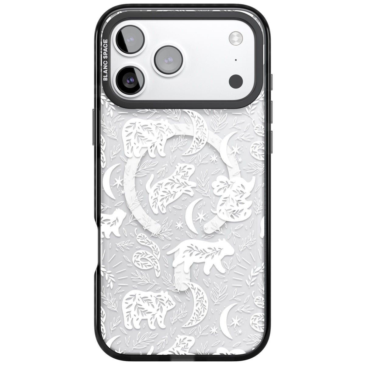 Forest Animal Silhouettes Animal Wallpaper iPhone Case