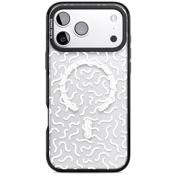 Black & White Wavy Pattern