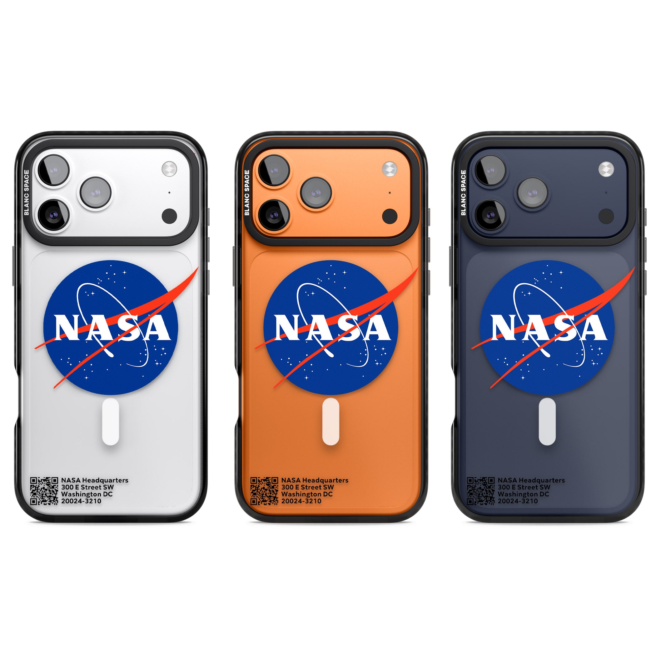 Nasa Meatball iPhone 17 Pro Impact Pro Black Phone Case APT Impact Protection