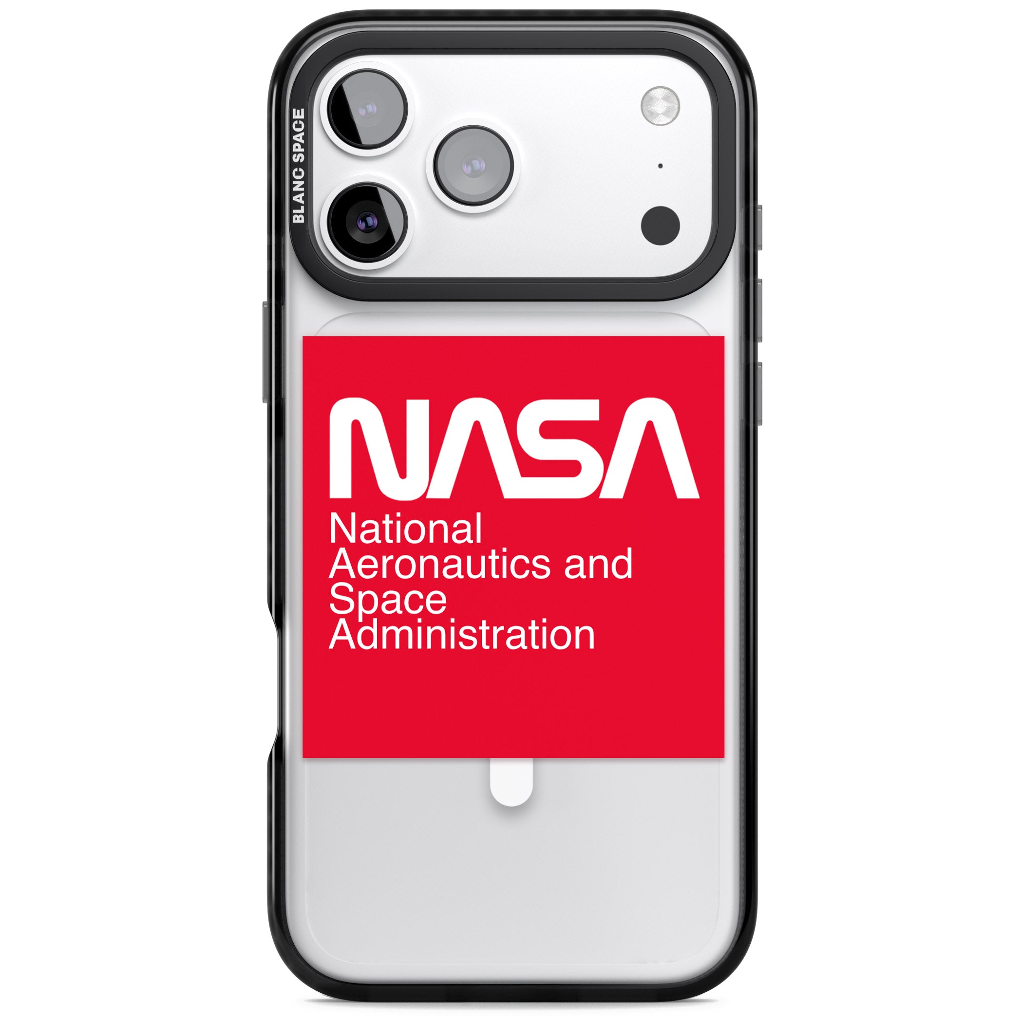 Nasa The Worm Box iPhone 17 Pro Impact Pro Black Phone Case