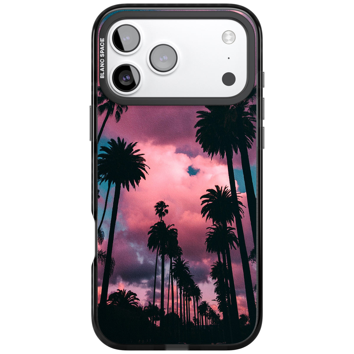 Sunset Palms Sunset Wallpaper iPhone Case | Blanc Space
