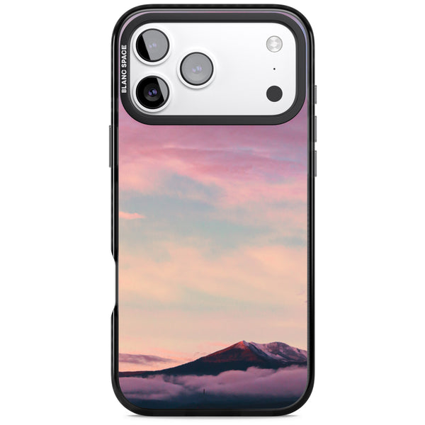 Pastel Mountain Sunset