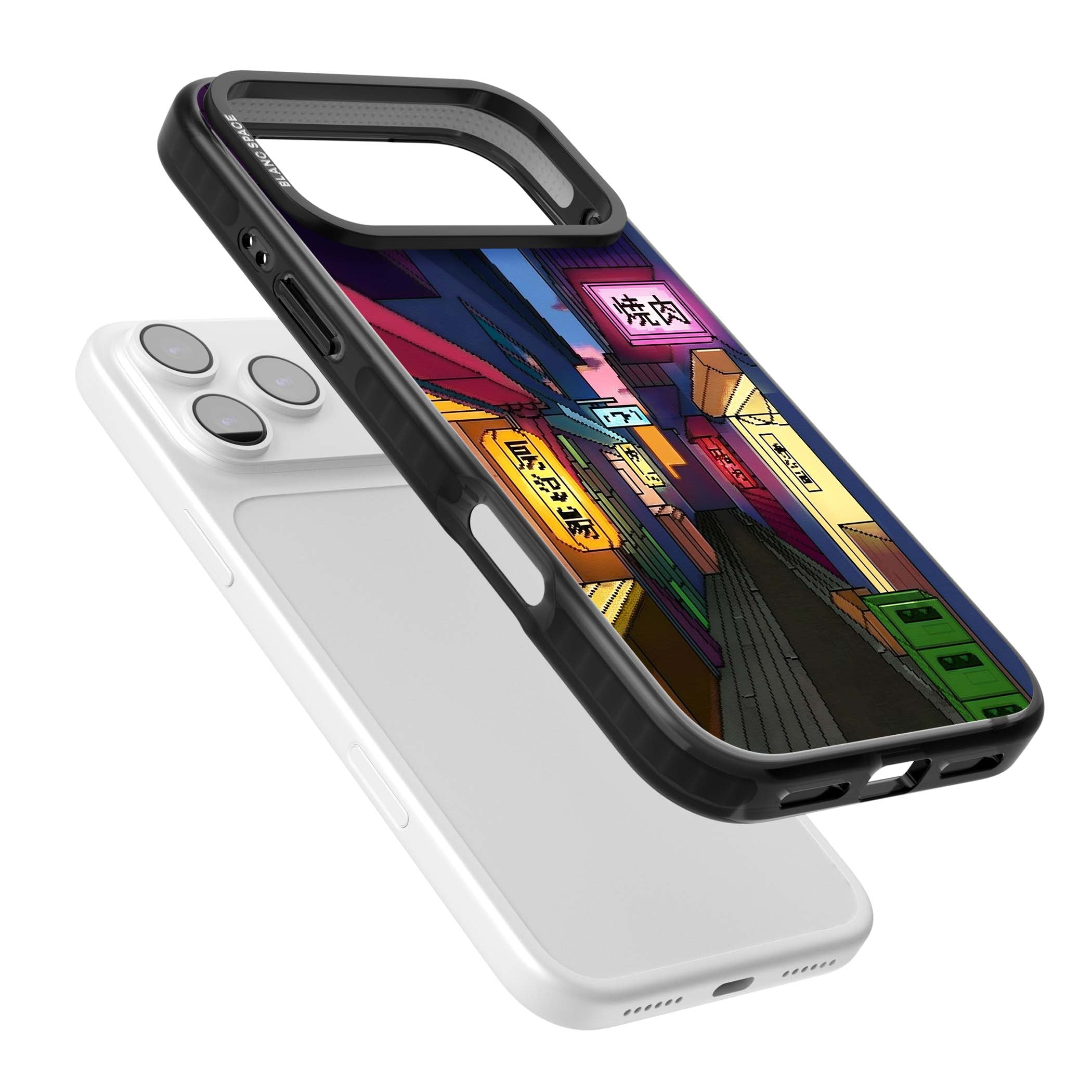 Nights In The Yokocho for him iPhone case | Black Impact Magsafe case for iPhone 17 Pro, iPhone 17 Pro Max