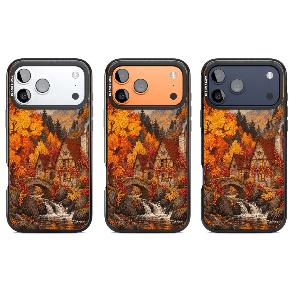 Auburn Cottage iPhone case | Black Impact Magsafe case for iPhone 17 Pro, iPhone 17 Pro Max