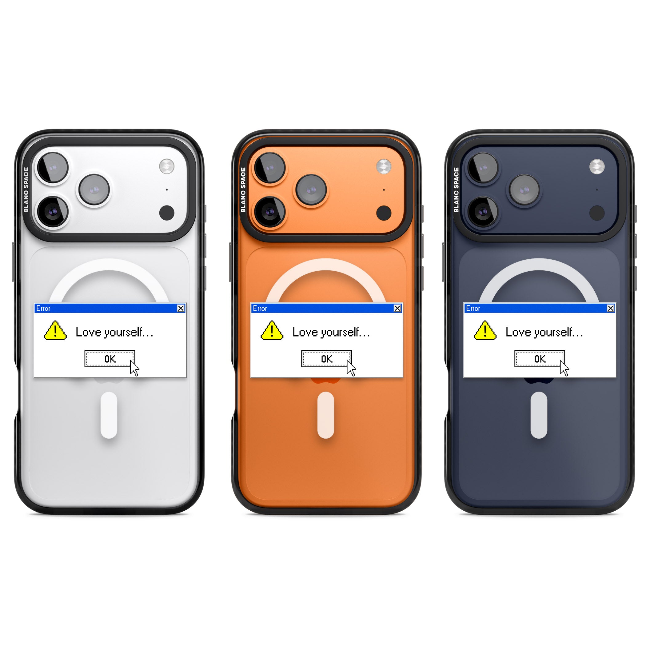 Love Yourself Exe iPhone 17 Pro Impact Pro Black Phone Case APT Impact Protection